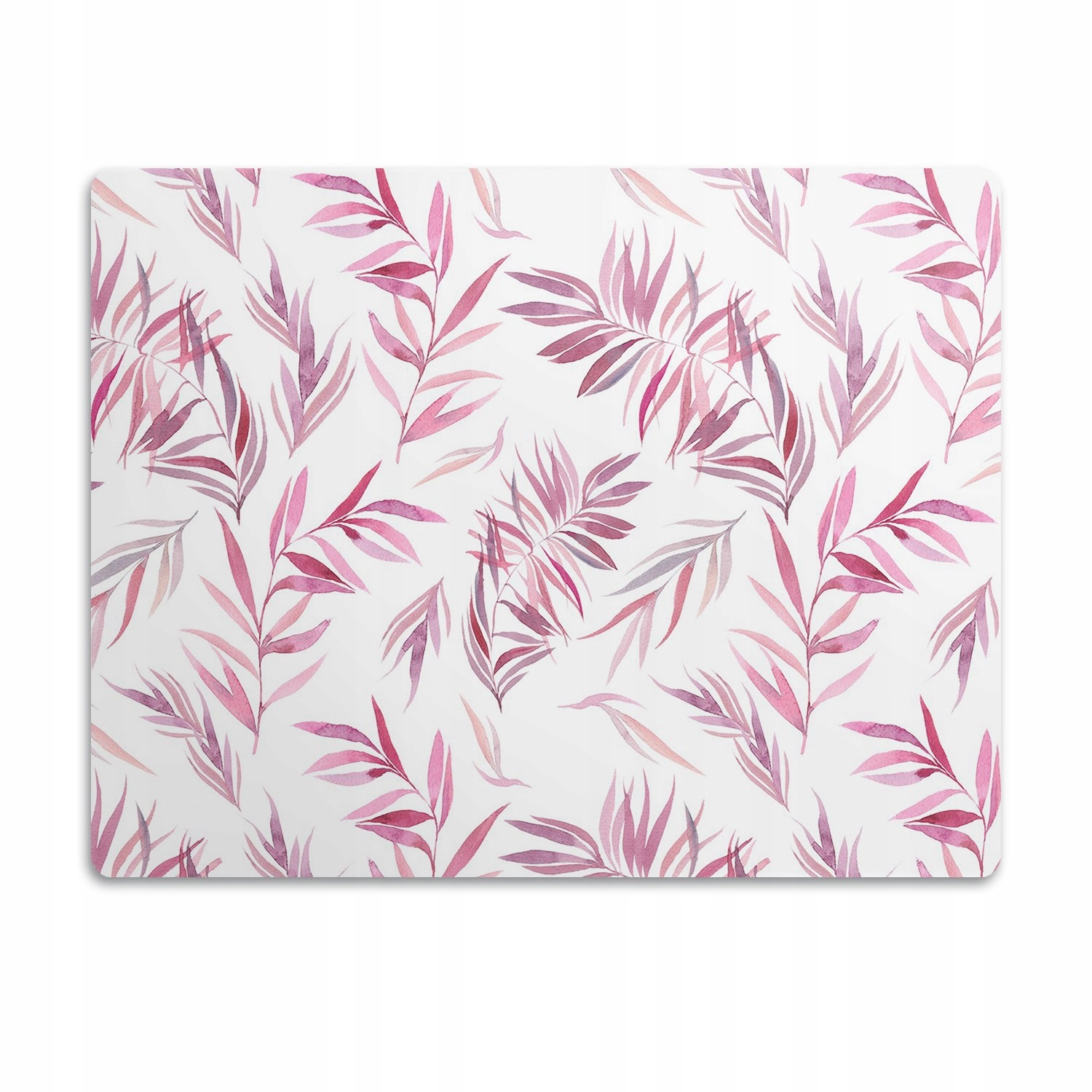 Levně Pro psa podložka pod misku Růžové listy 90x60 cm