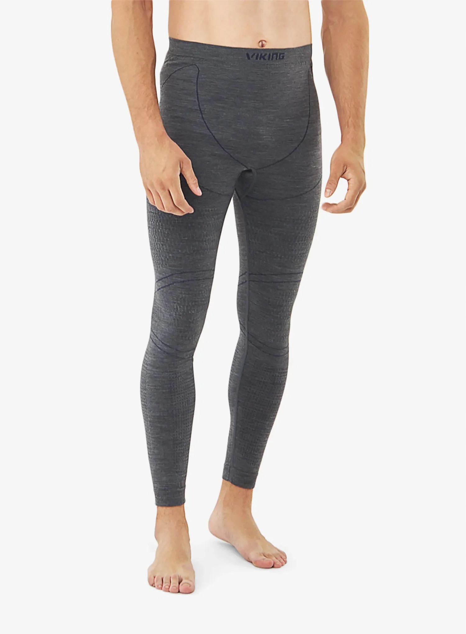 Termoaktivní legíny Viking Base Layer Lan Pro Pants tmavě šedé XXL