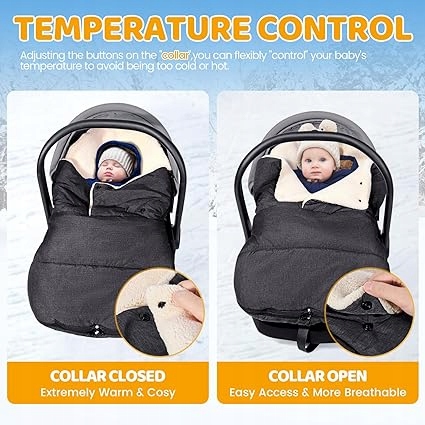 Orzbow uniwersalne Mufki do fotelika Długość 72 cm