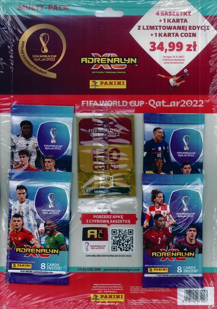 

Multipack Fifa World Cup Qatar 2022 Panini 1 /2022