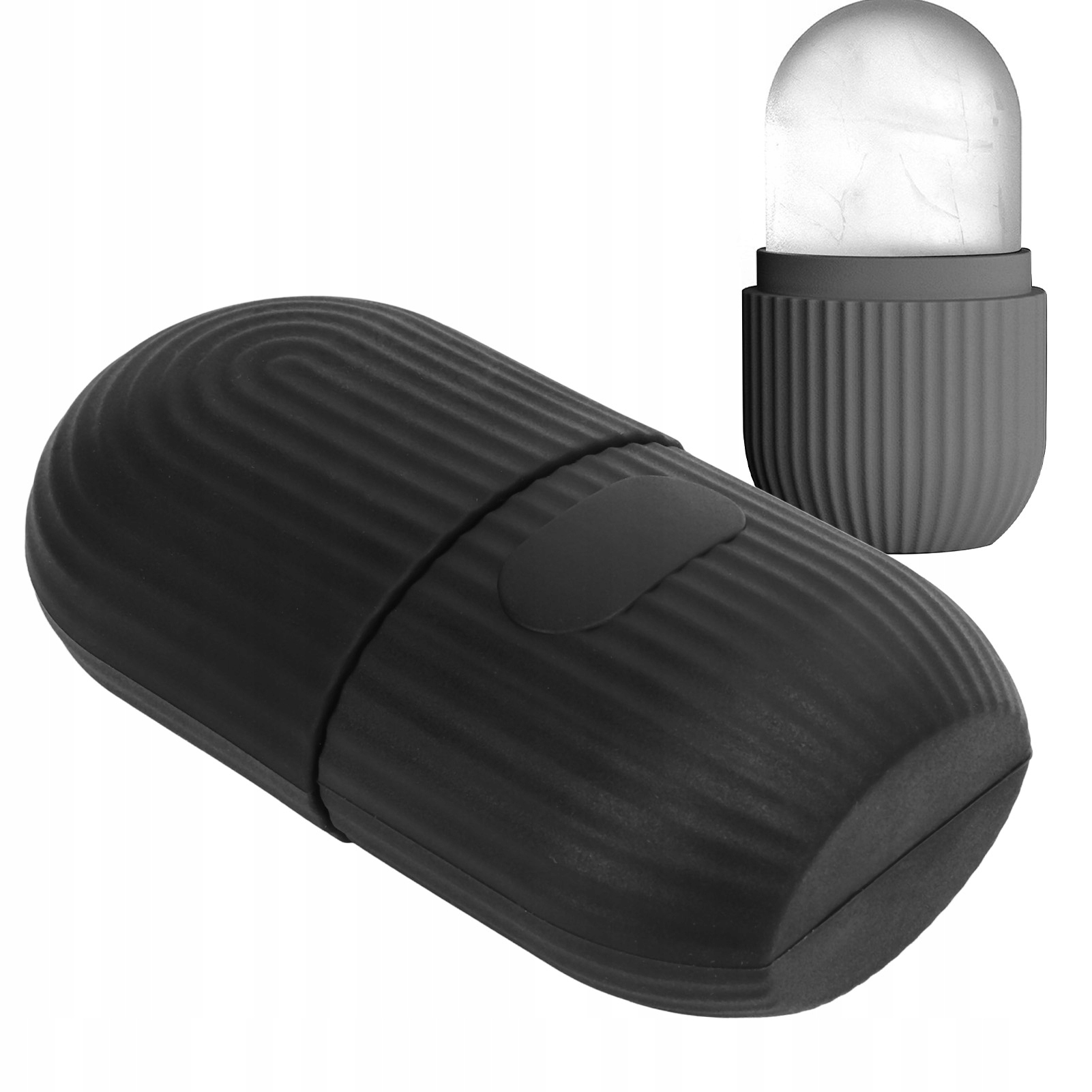 SILICONE FACE ICE FORM BLACK