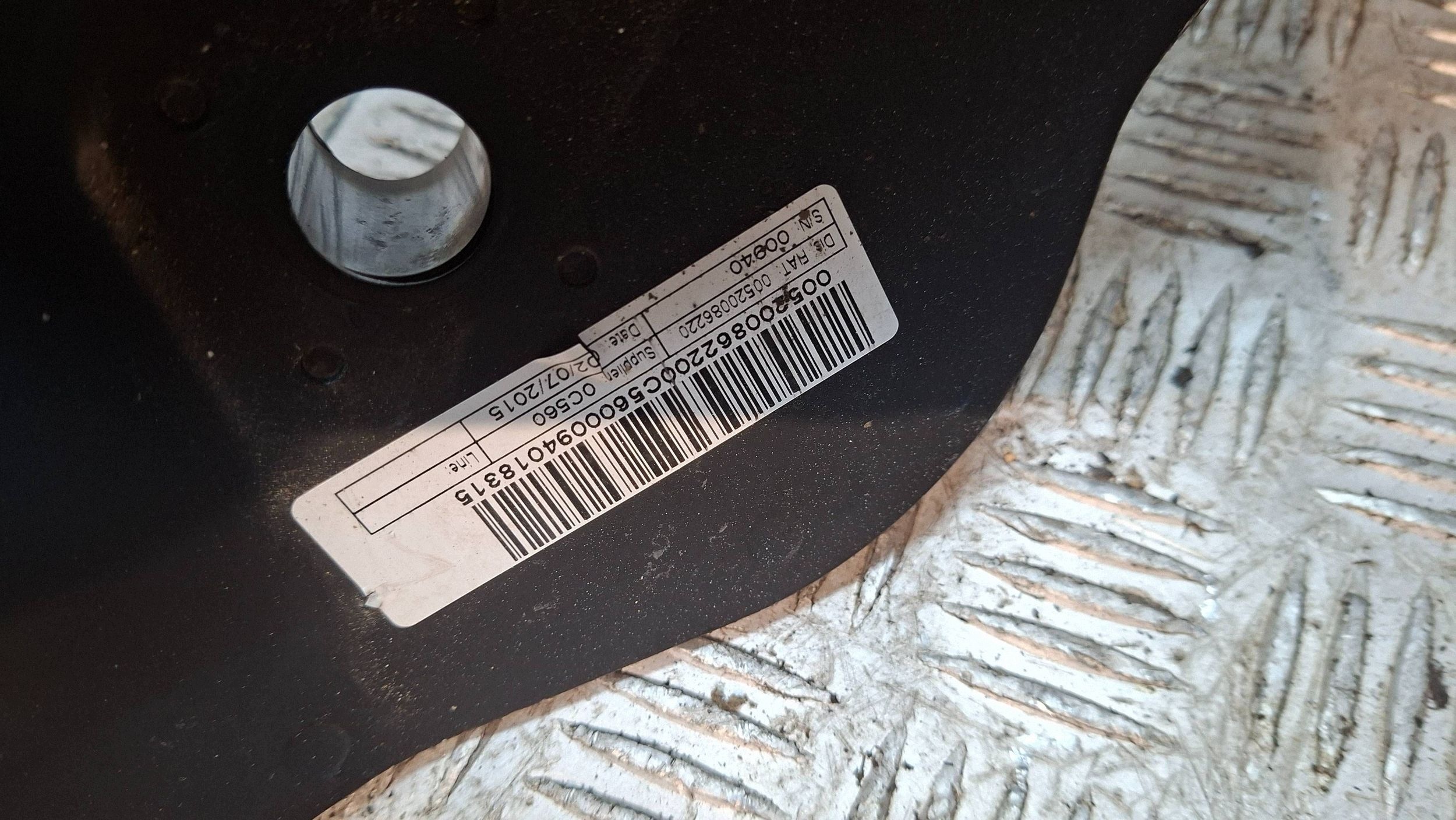 axle beam front 00520086220 FIAT 500X 1.4 TJET 2014