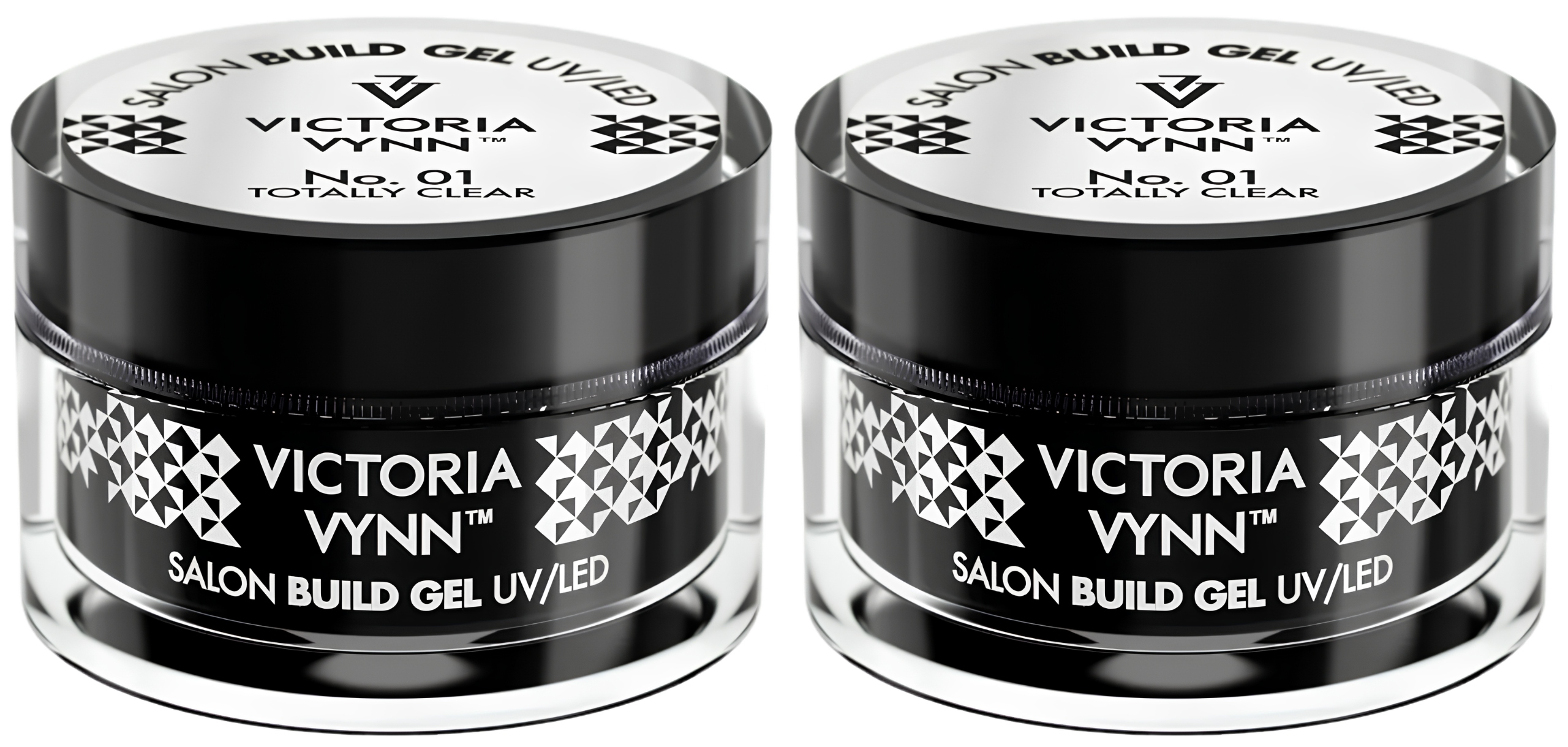 2 x Build Gel 01 Totally Clear Stavební gel Victoria Vynn