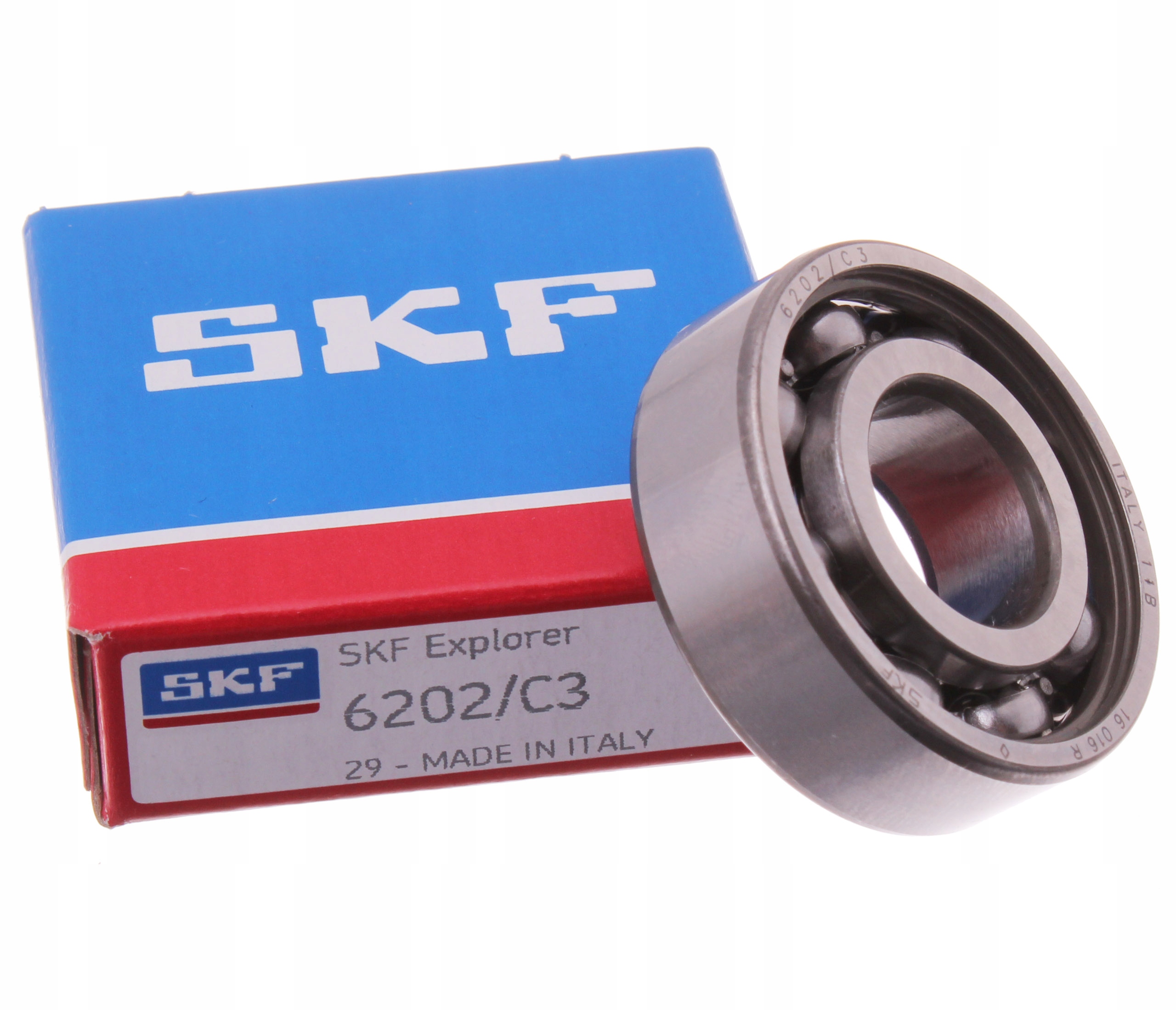 Łożysko SKF 6202 C3 WSK 125 WFM M06 SHL ROMET OGAR 200 Jawa 50 MZ ETZ 150