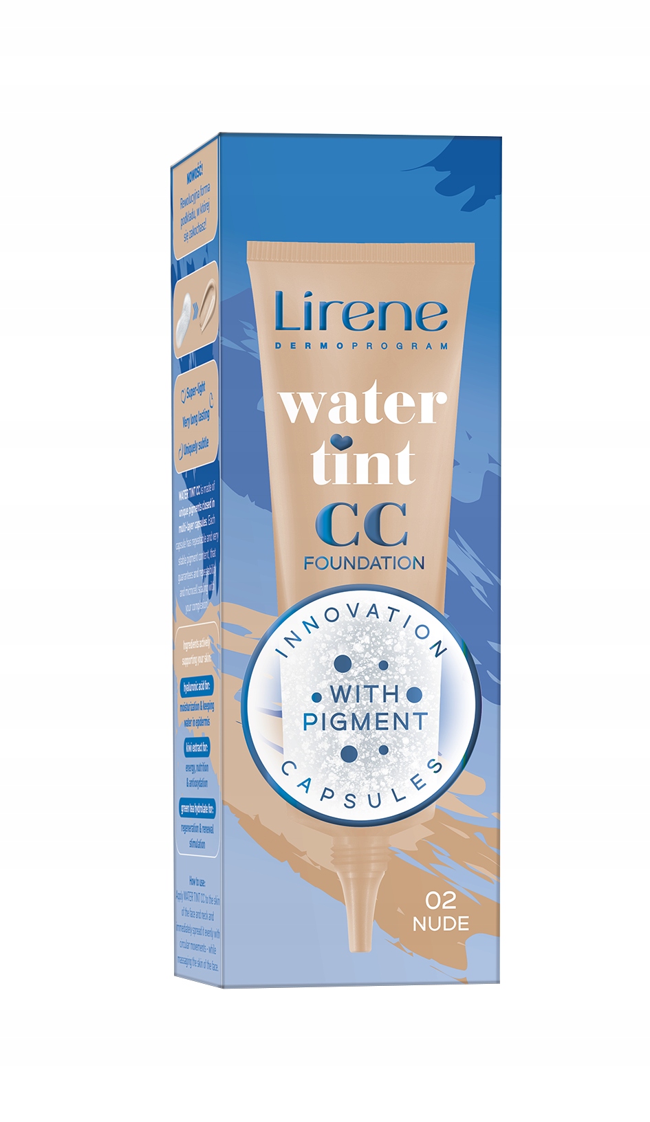 

Lirene CC Water Tint Krem 02 Nude