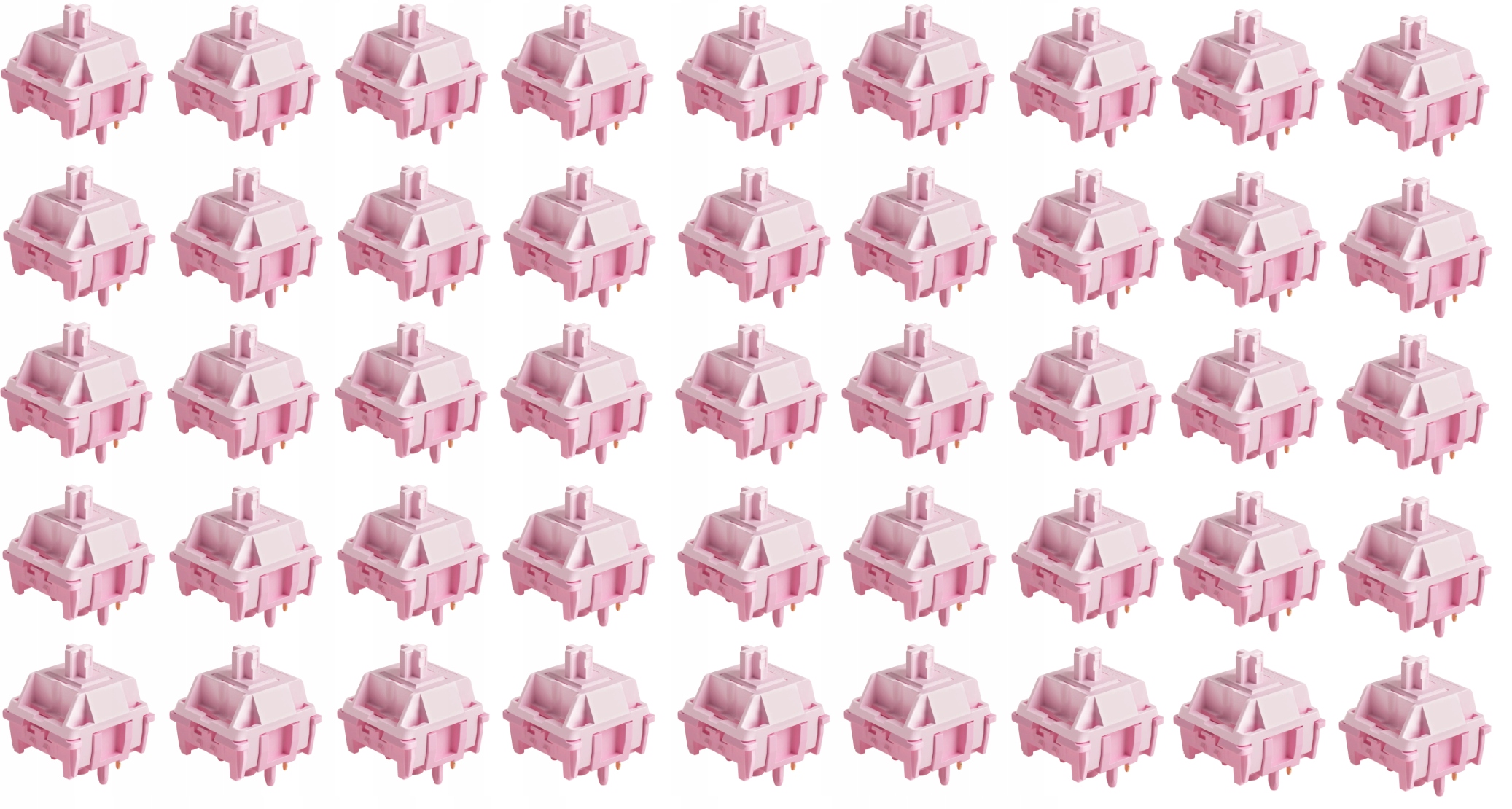 Akko Stellar Rose Switch Přepínače 45ks pro mechanickou klávesnici