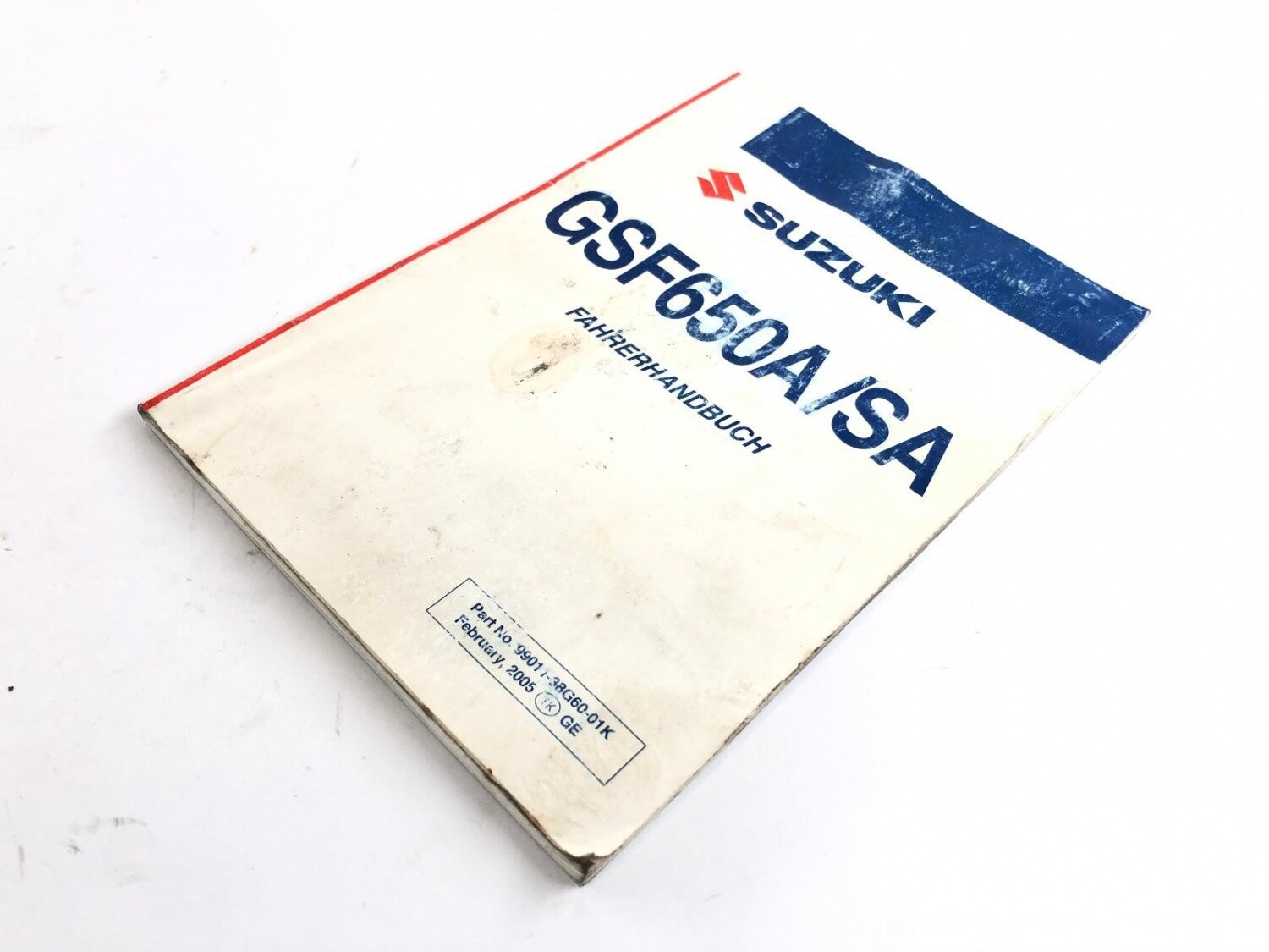 Instrukcja Obsługi Suzuki GSF650 Bandit GSF 650 GSF650A/SA