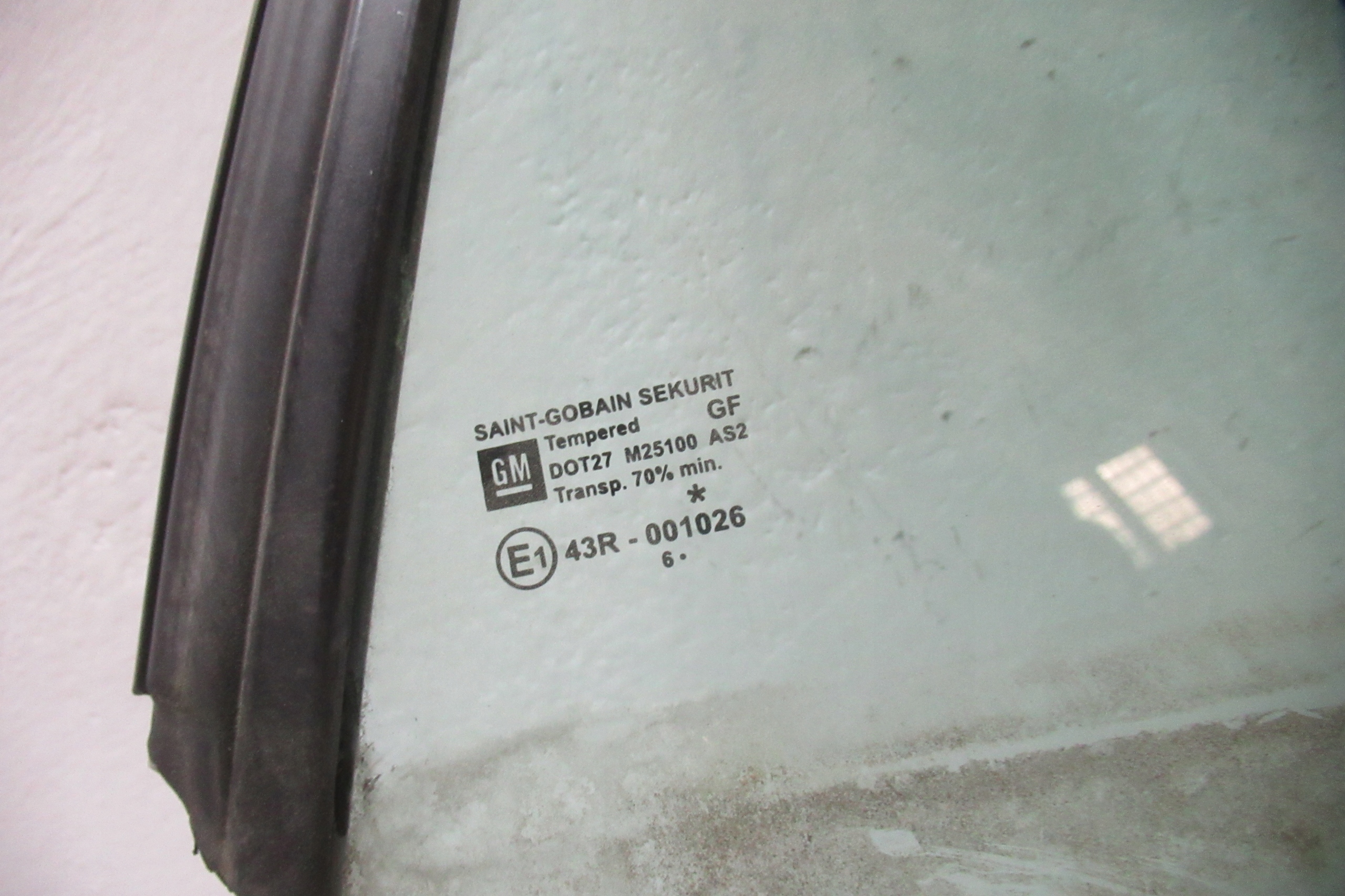 OPEL ASTRA H CABRIO 1.9 CDTI 06R window bodywork left rear part
