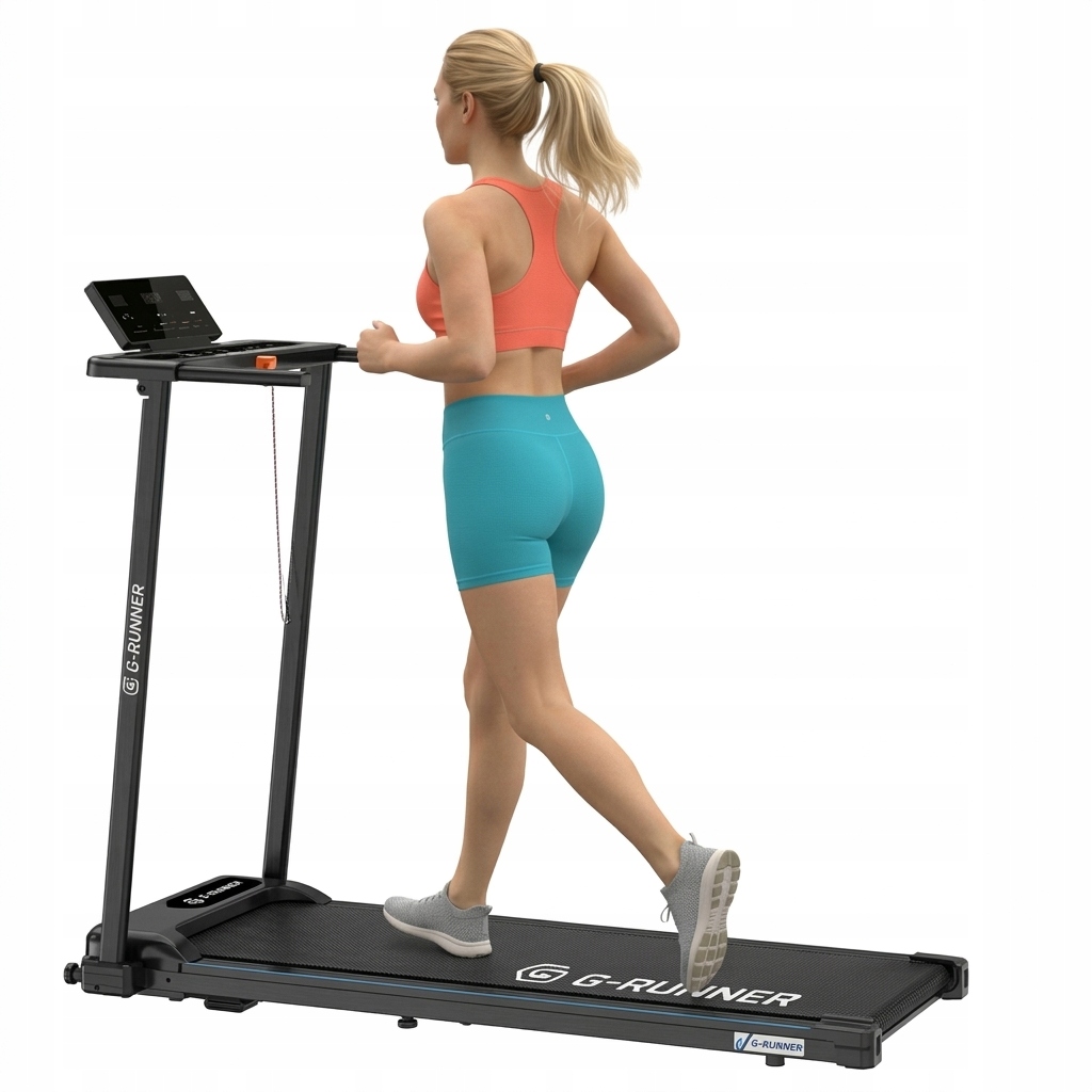 Bieżnia Domowa Elektryczna 10 Km/h G-runner 480 Składana
