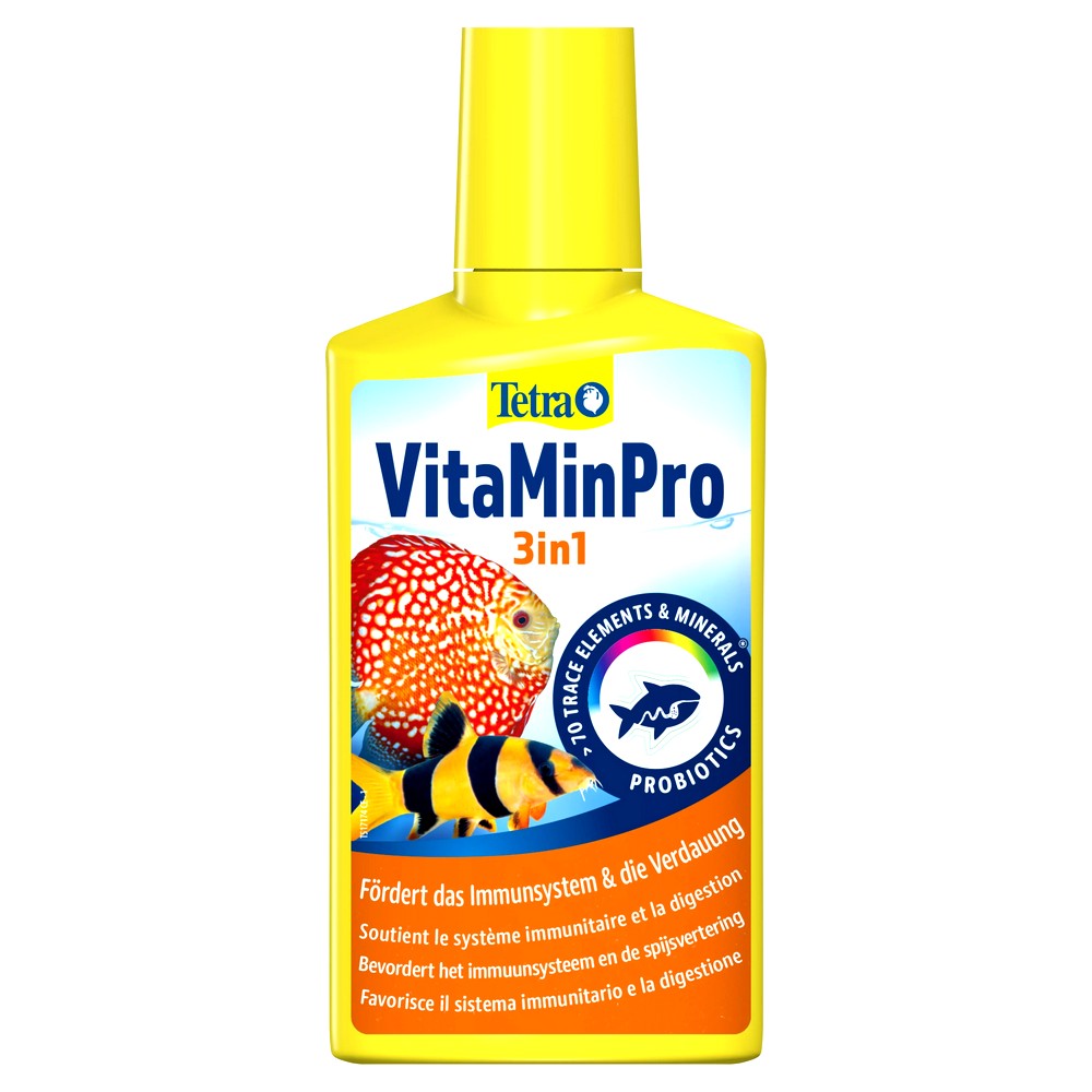 Vitamínový Přípravek Pro Akvarijní Ryby, Vitamíny V Tekutině A Ryby 250 ML