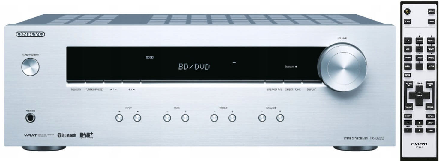 KOLUMNY GŁOŚNIKOWE KINO DOMOWE AMPLITUNER ONKYO BT Wymiary 860x200x250 mm