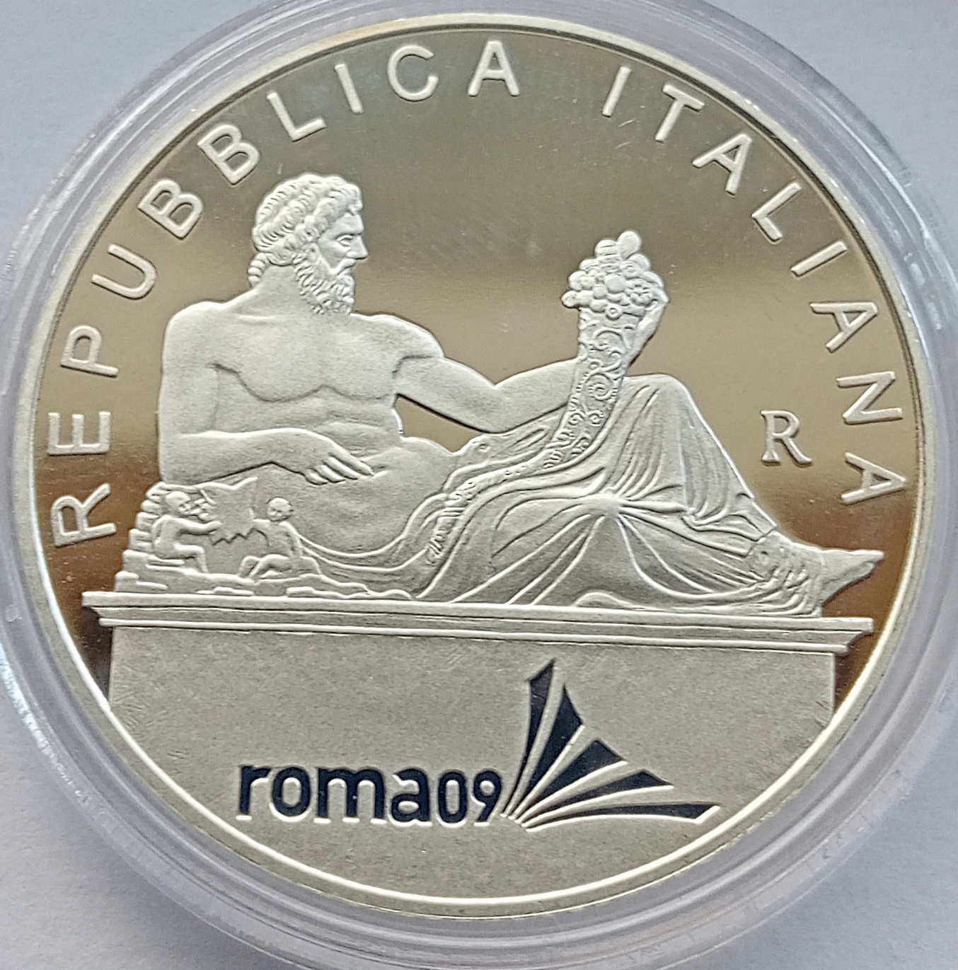 Włochy 5 Euro 2009 Mistrzostwa Świata w Pływaniu 2009 Proof