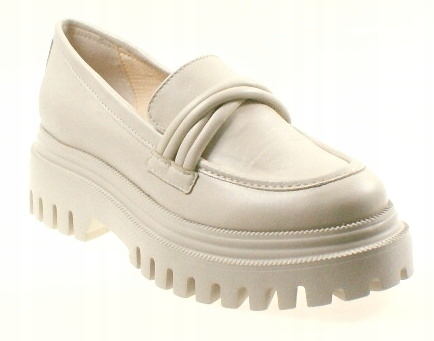 Simen 6968A Półbut Beżowy ROZM.38