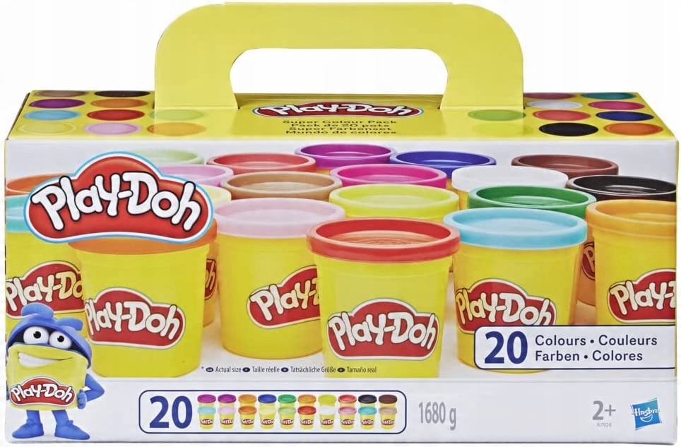 

Play Doh Ciastolina Zestaw 20 X 84G Tub Ciastoliny