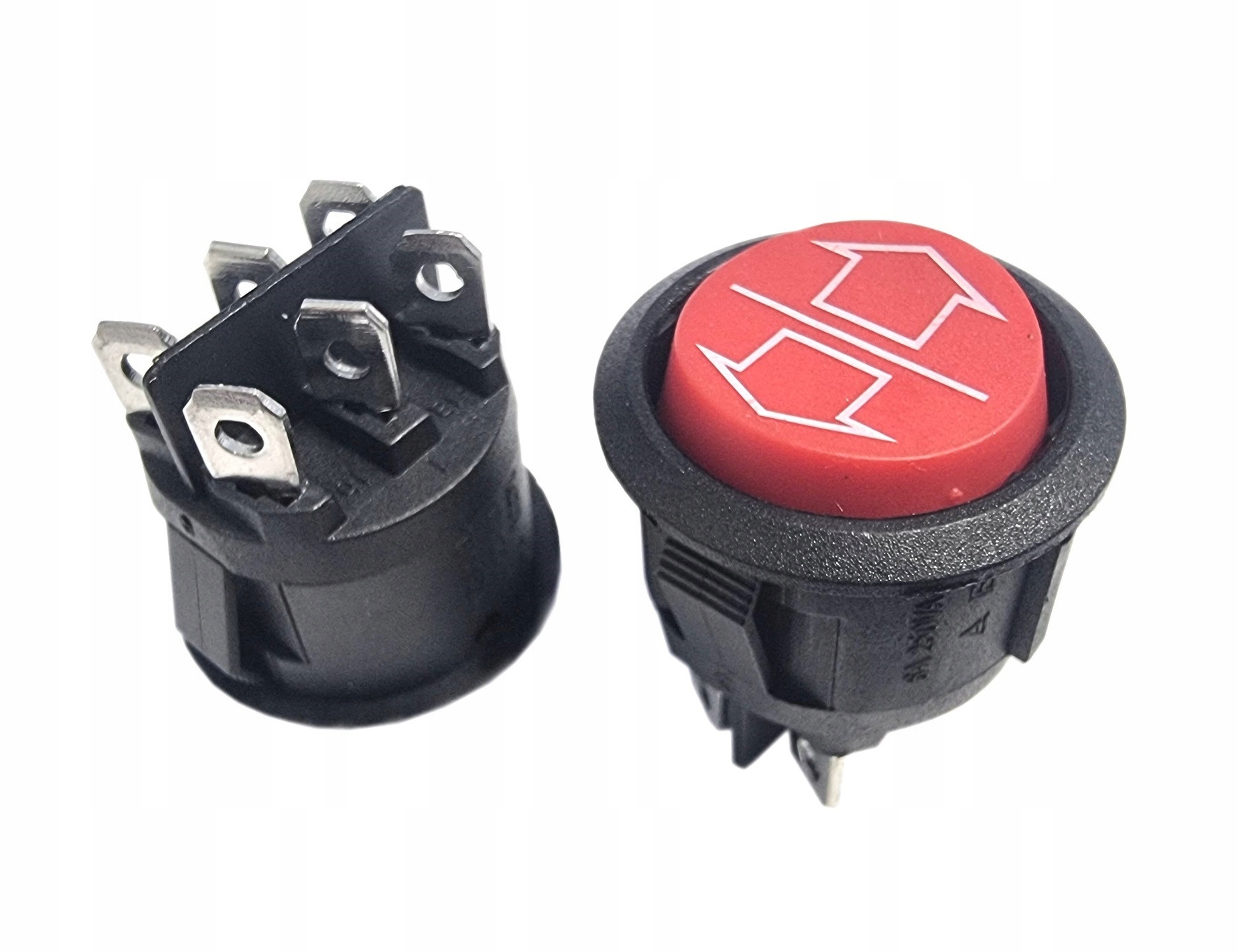 Przełącznik 6A 250V Okrągły (on)-off-on