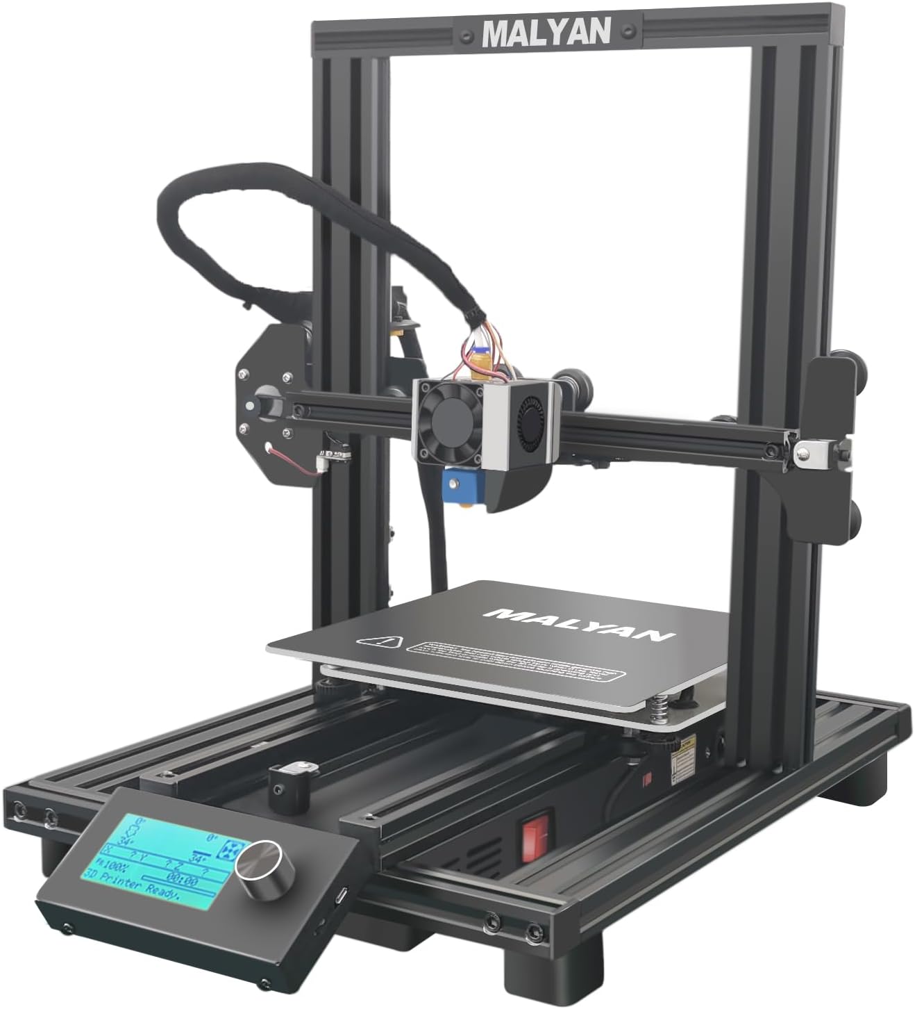 Malyan MA10-Mini magnetická 3D tiskárna, flexibilní, odnímatelná deska