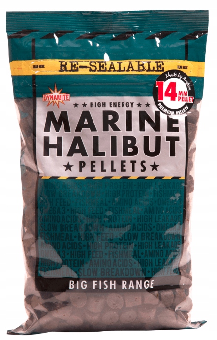 Dynamite Baits Marine Halibut Pellets 14mm 900g