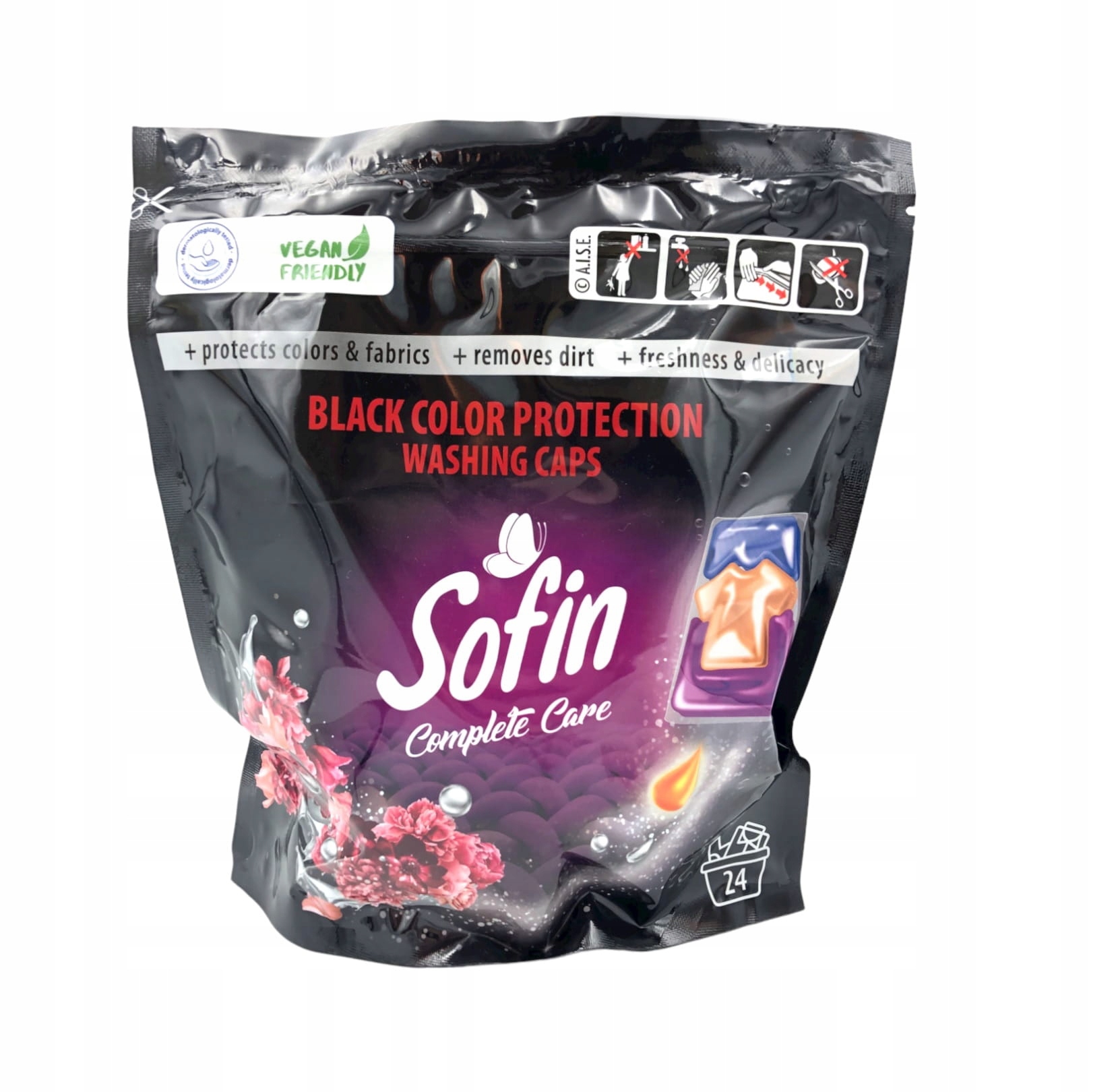 

Sofin Kapsułki do prania tkanin Czarnych 24 szt