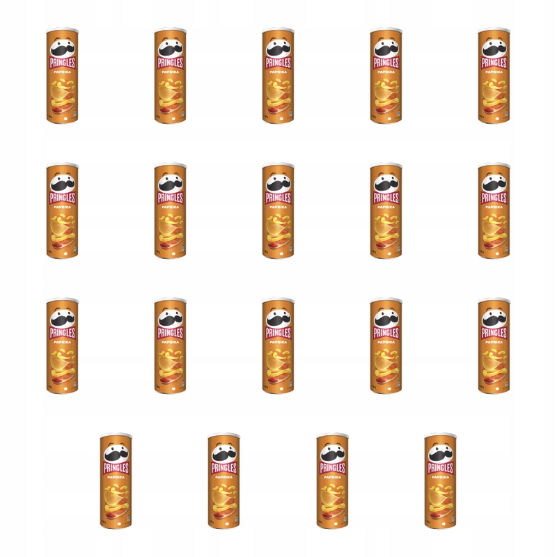 Pringles Paprika 165g X19