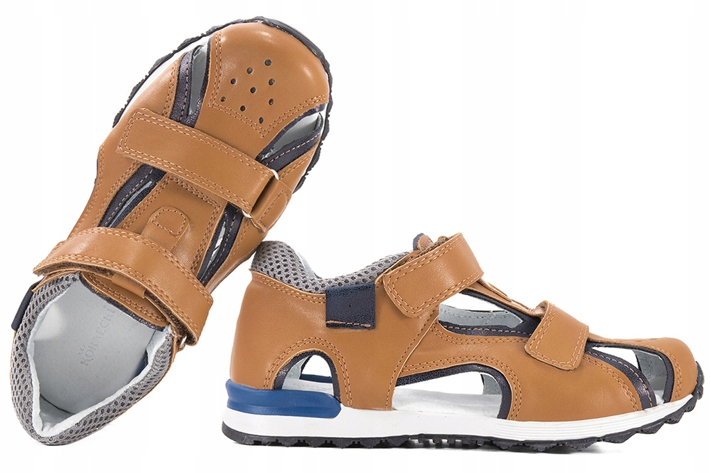 

Kornecki 4976 Sandałki Chłopięce Sandały camel 34