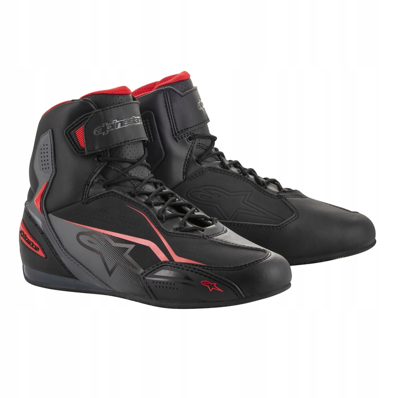Buty Alpinestars Faster-3 Black/Grey Red 9