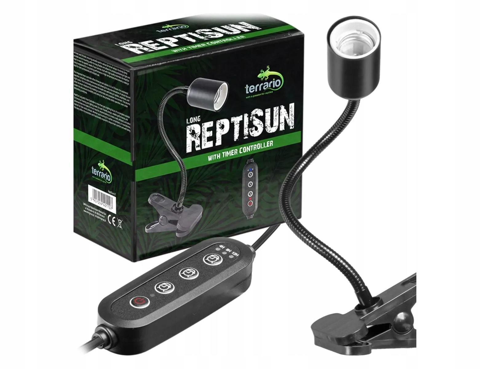 Lampa s časovým programátorem pro terárium Long ReptiSun Terrario