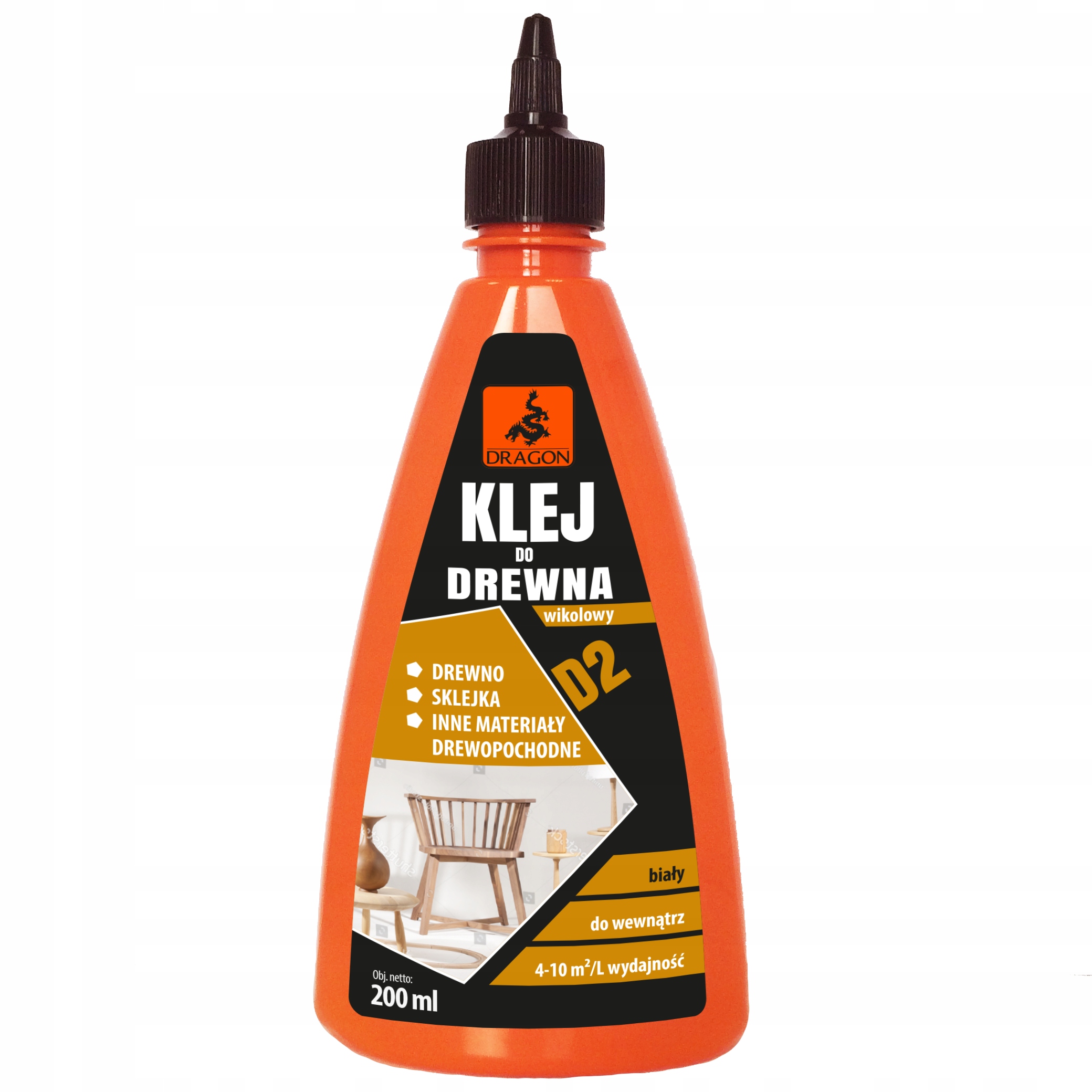 

Klej Do Drewna Wikolowy D2 200ml Dragon