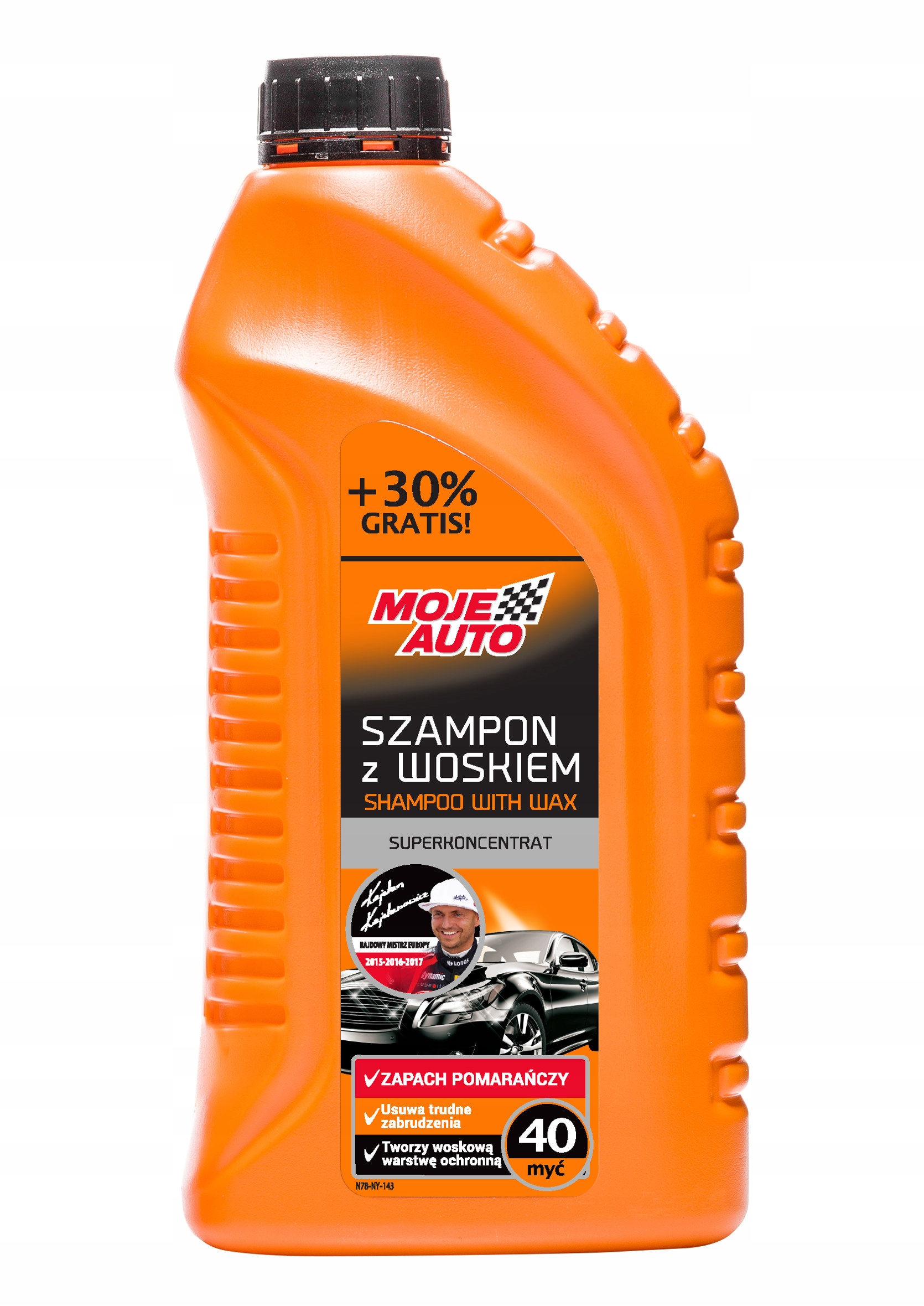 

Szampon samochodowy z woskiem Moje Auto 1,3 l