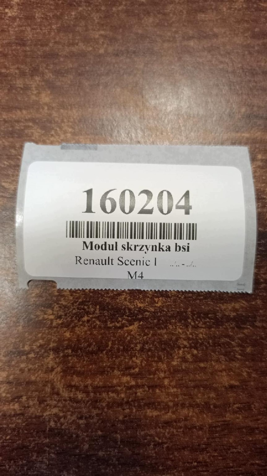 RENAULT SCENIC e modulo Scatola BSI 8200029342A