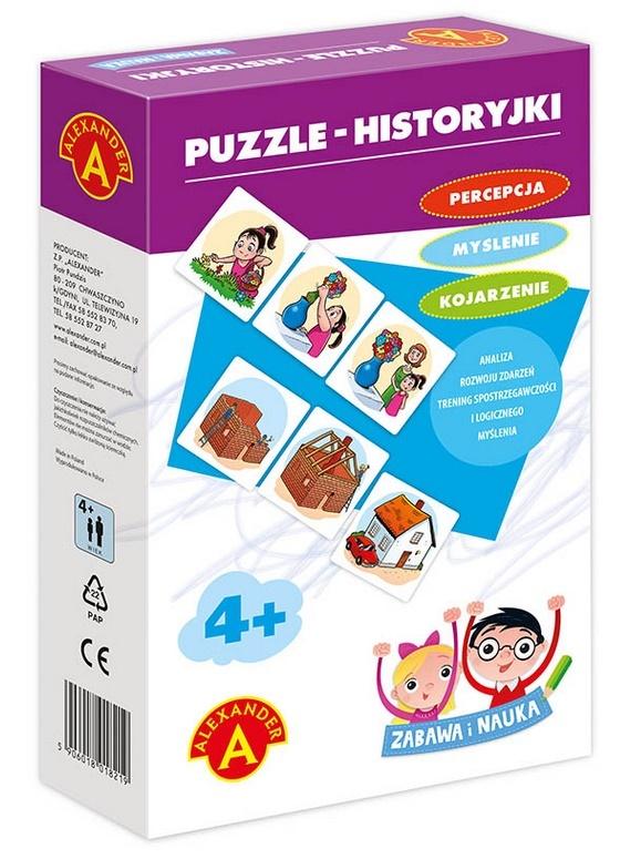 

Zabawa I Nauka Puzzle Historyjki Alex