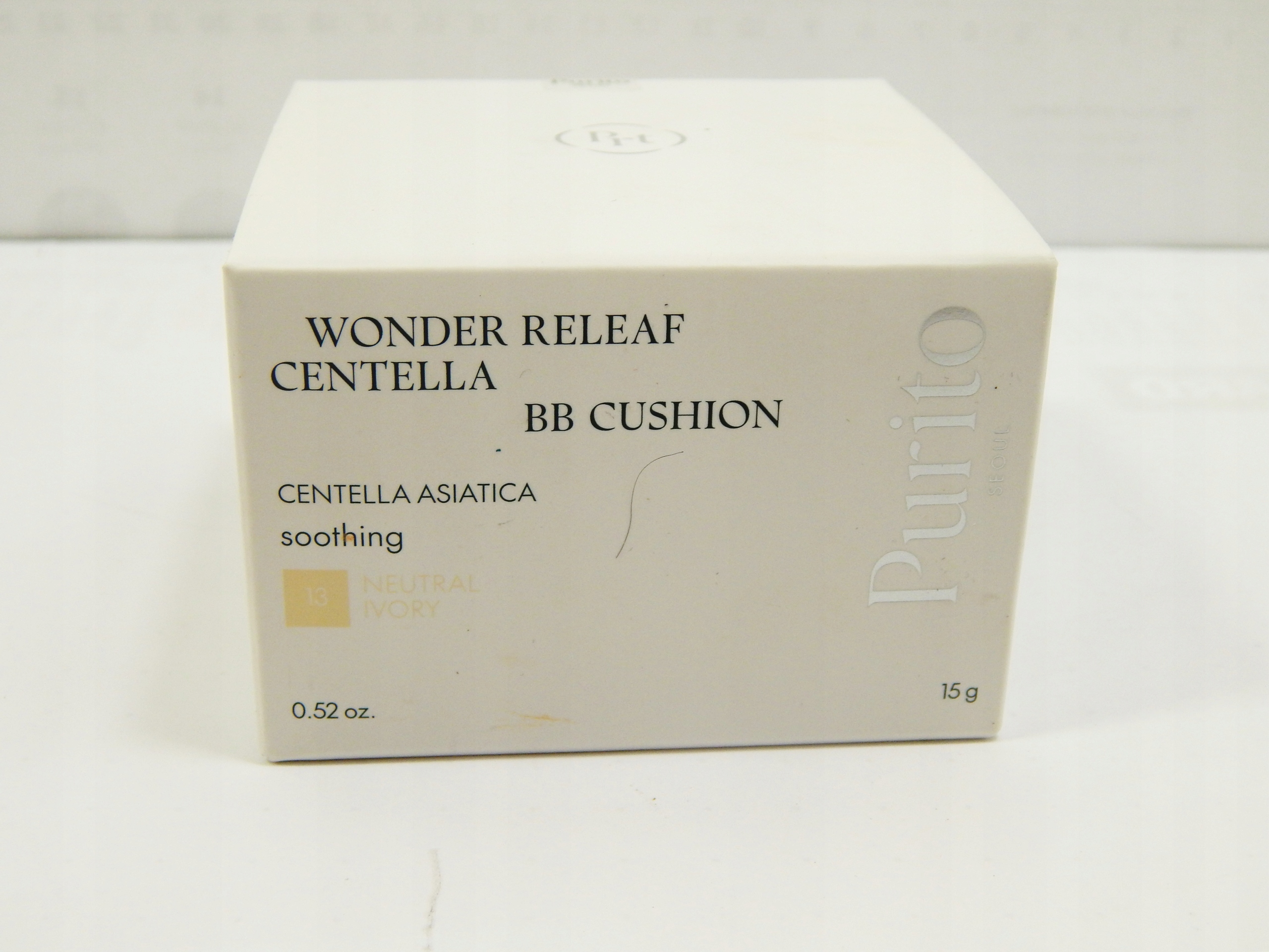 Purito Seoul Wonder Releaf Centella Bb Cushion 13 Neutral Ivory Krem Bb