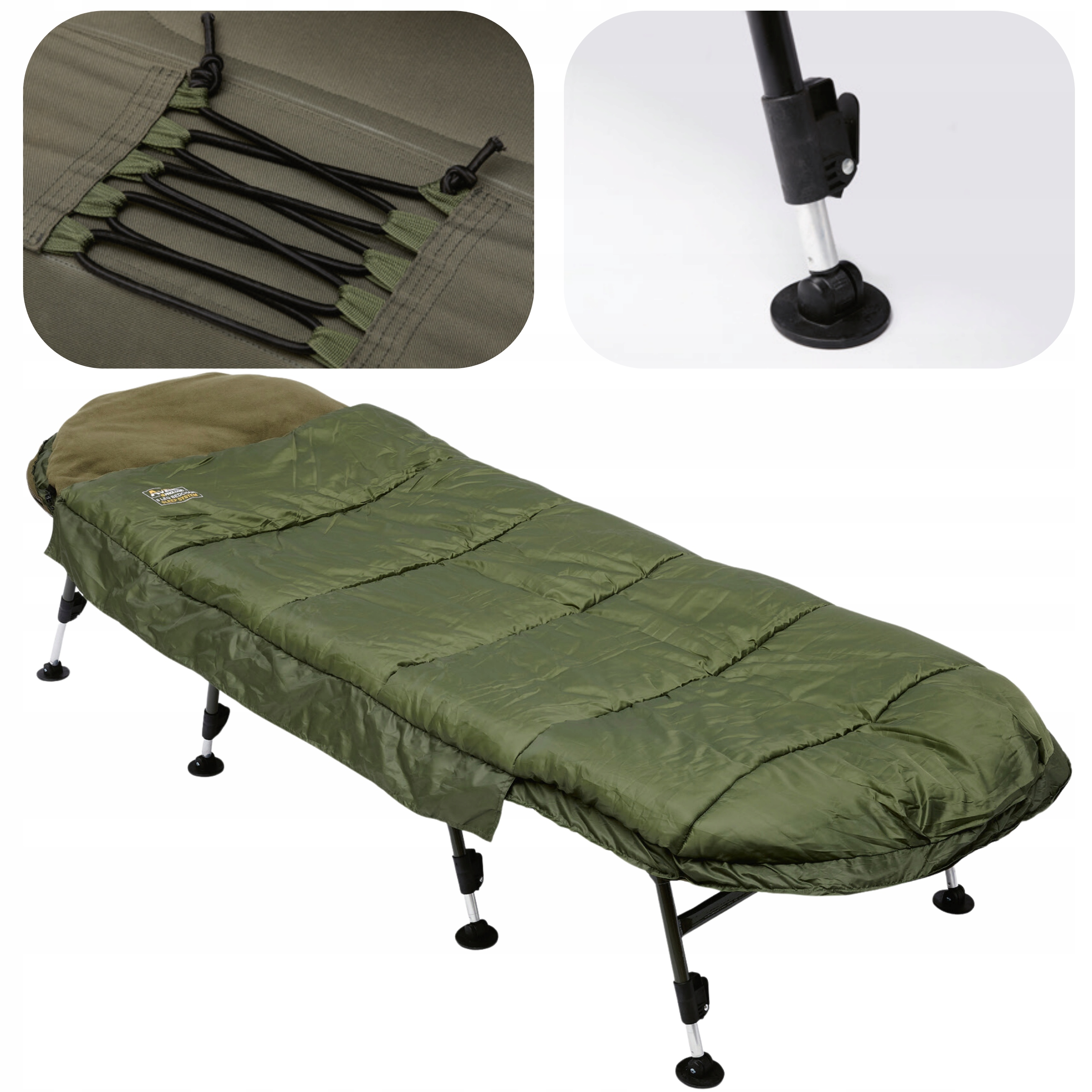 Łóżko Karpiowe Wędkarskie Prologic Avenger Sleeping Duże 75x200 cm