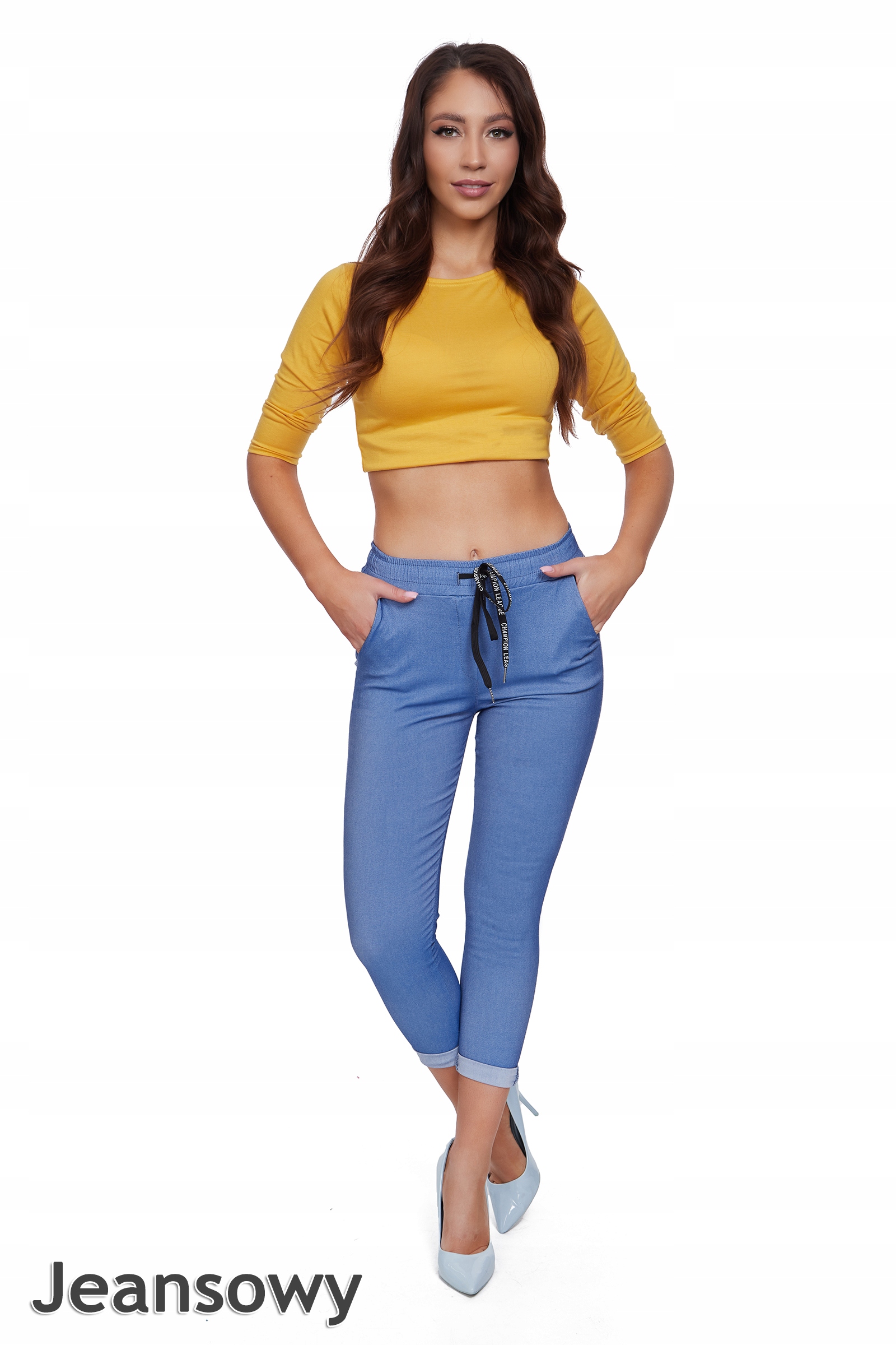 204_S/36 _SPODNIE damskie Super Wygodne kolory Liczba kieszeni 2