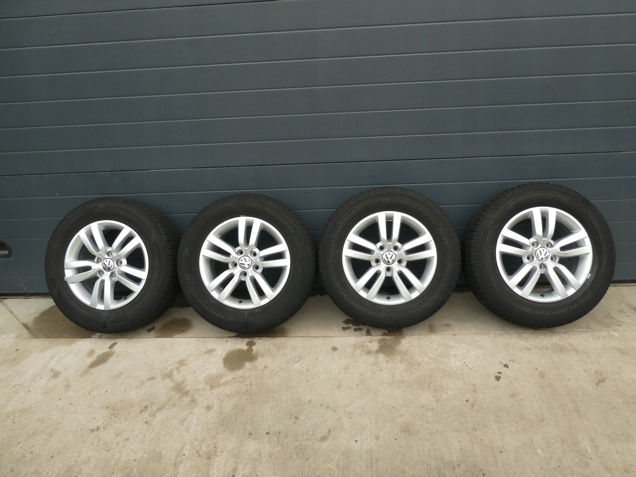 4X wheels discs tyres VW TIGUAN 5N0601025R 2013/2020R