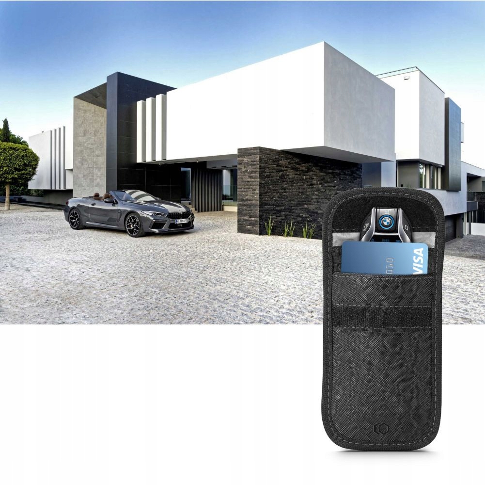 ETUI NA KLUCZYKI BLOKADA KEYLESS KLATKA FARADAYA Model V1