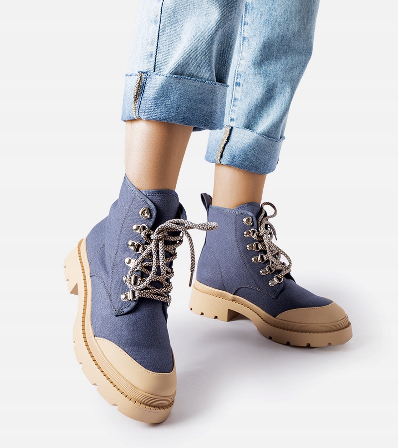 Jeansowe trapery damskie Alicudi rozmiar 41