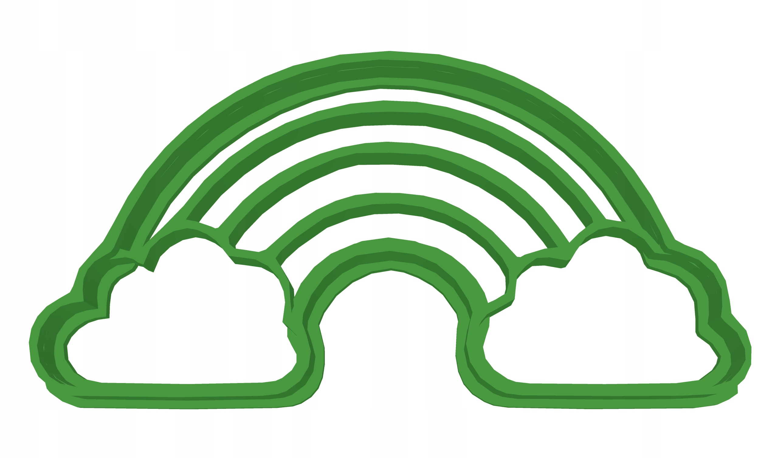 

Foremka ciastek wykrawacz pierników tęcza