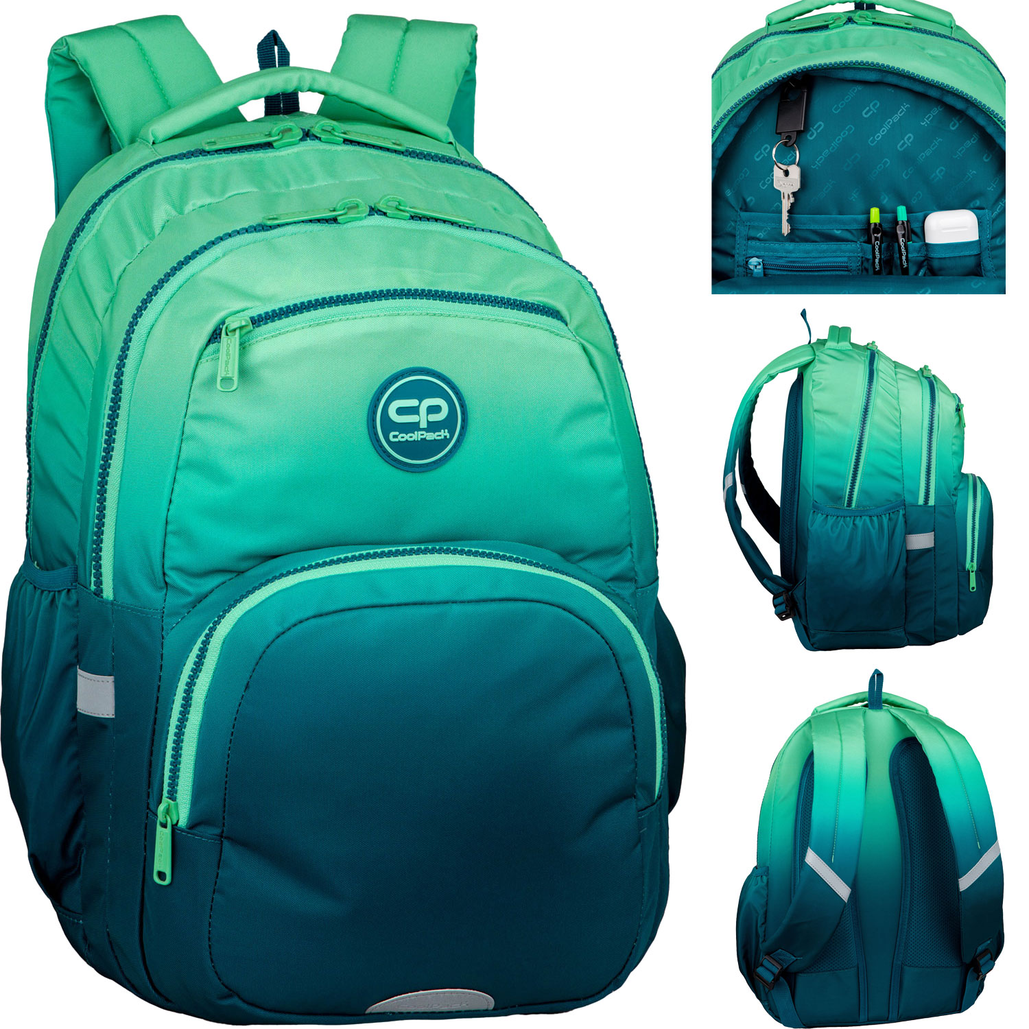 Plecak Szkolny Młodzieżowy Coolpack Cp Gradient