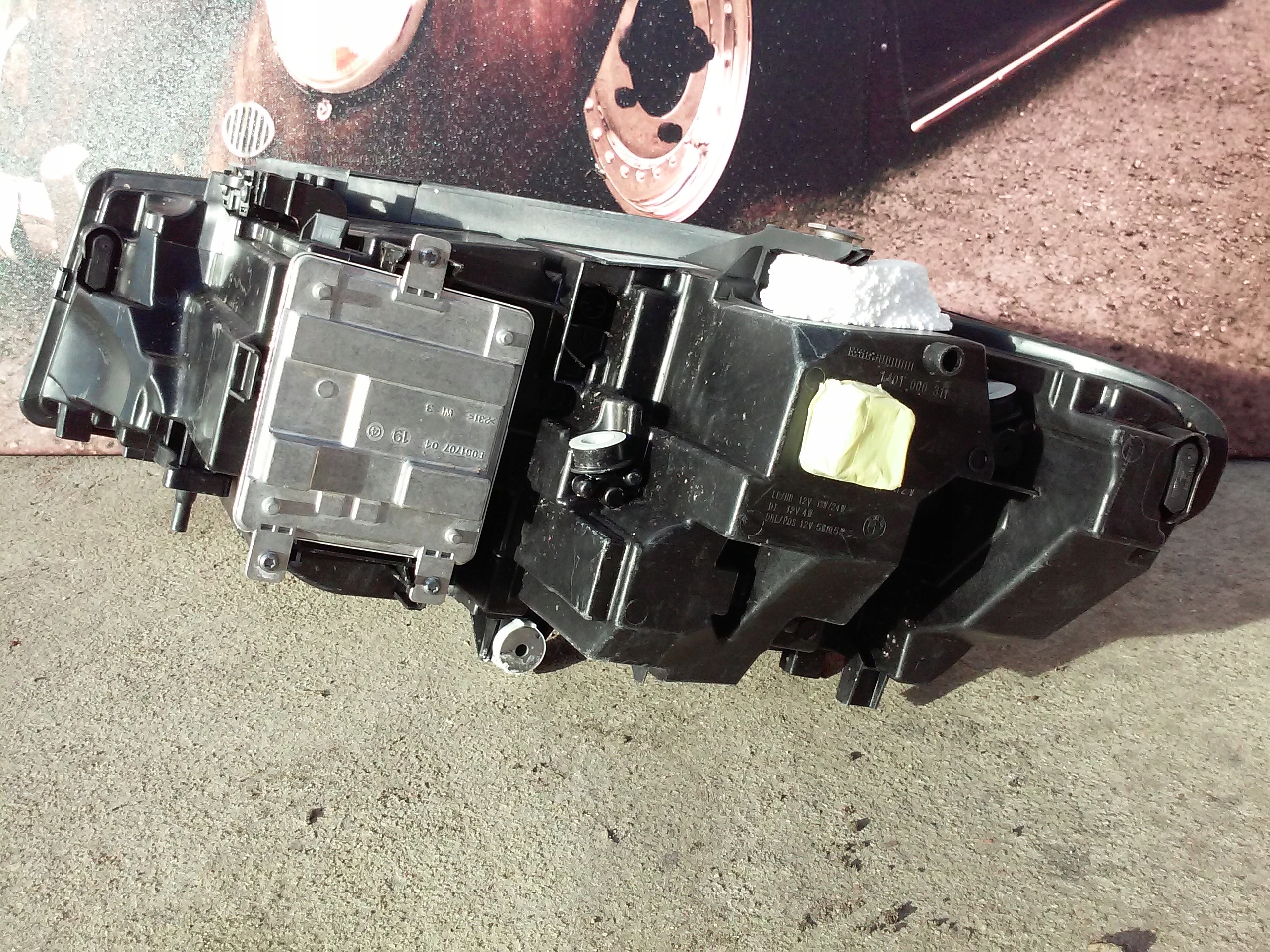 BMW 3 G20 FULL LED + PRZETWORNICE LAMPA LAMPY Strona zabudowy lewa