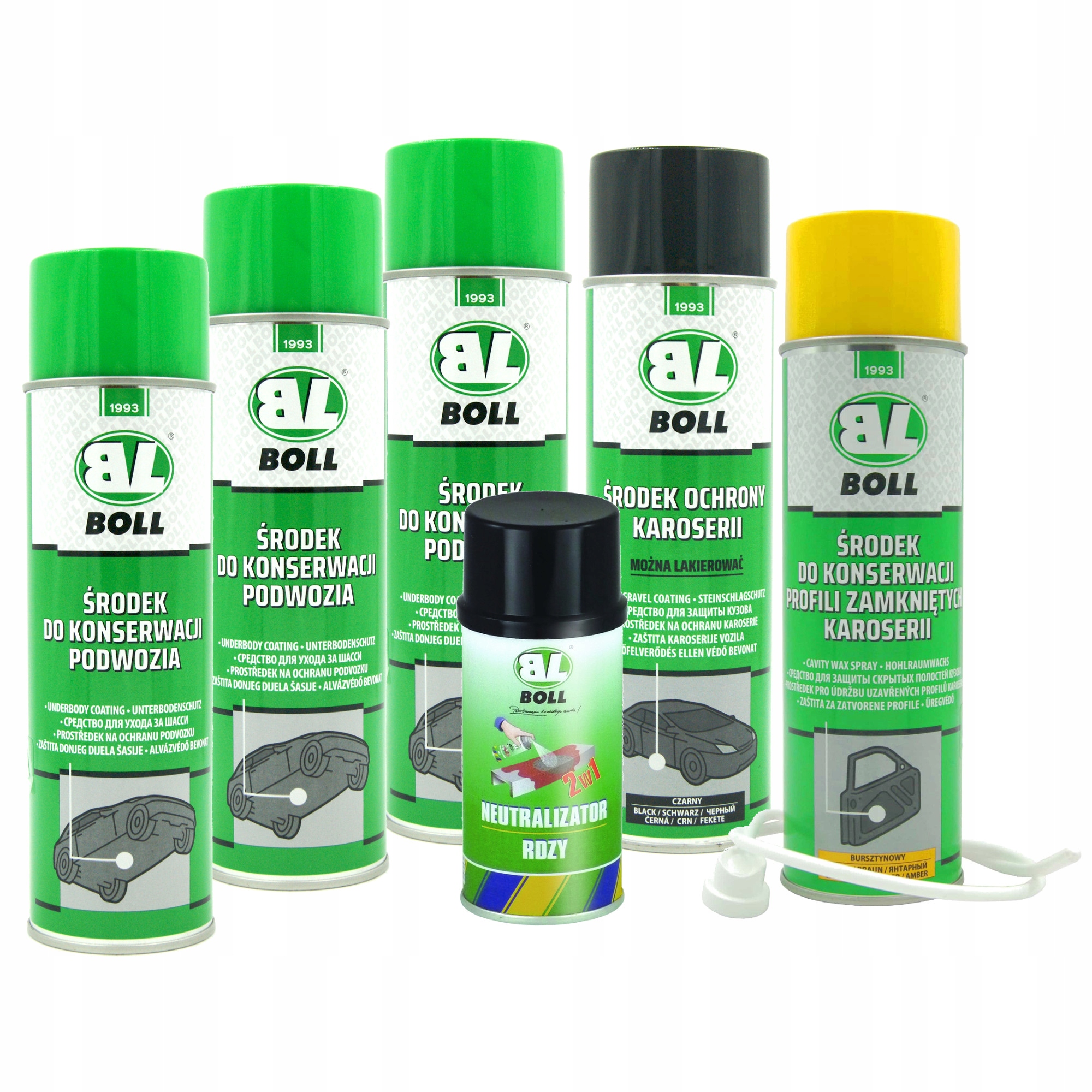 BOLL ZESTAW DO KONSERWACJI PODWOZIA PROFILI XXL