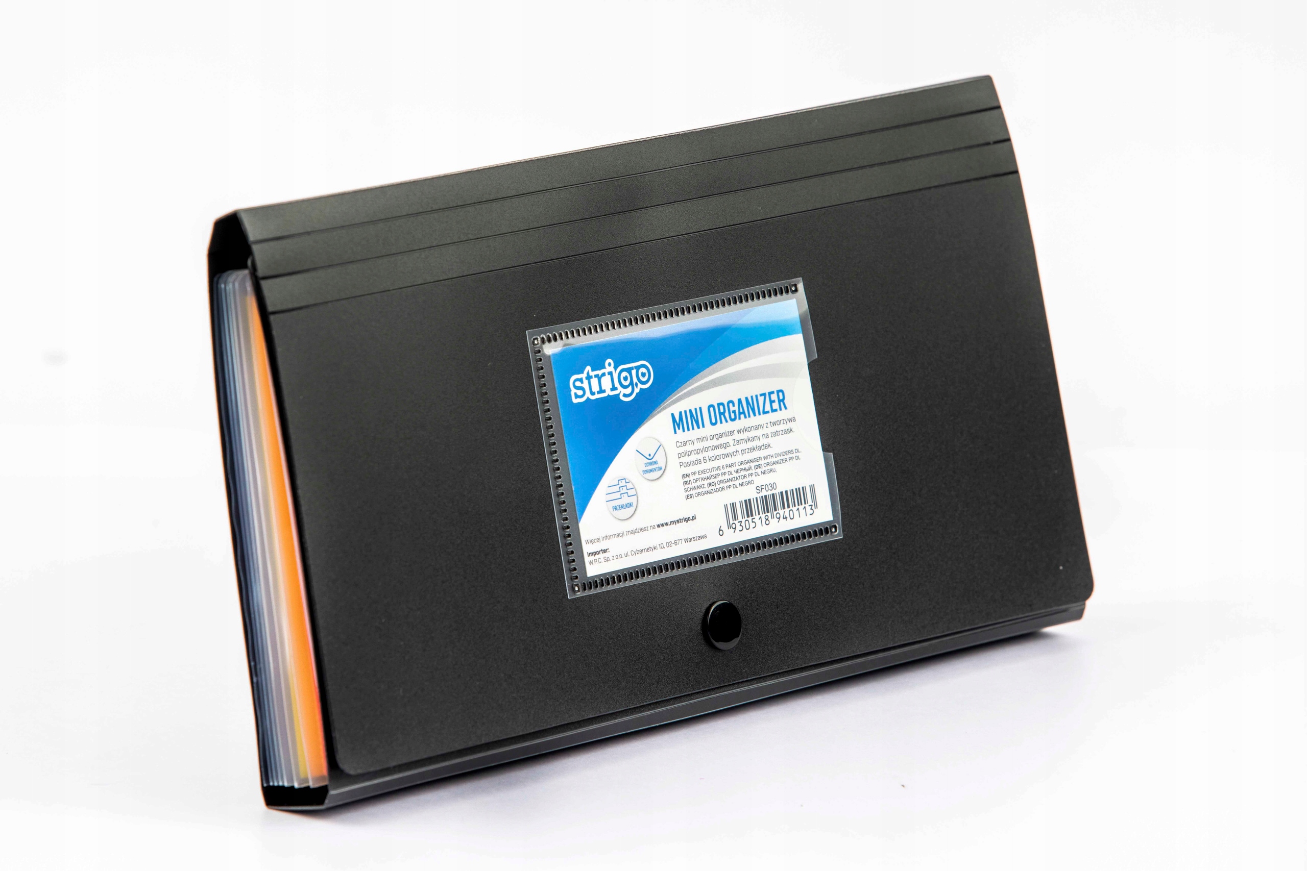 Organizer STRIGO PP DL czarny Kod producenta SF030