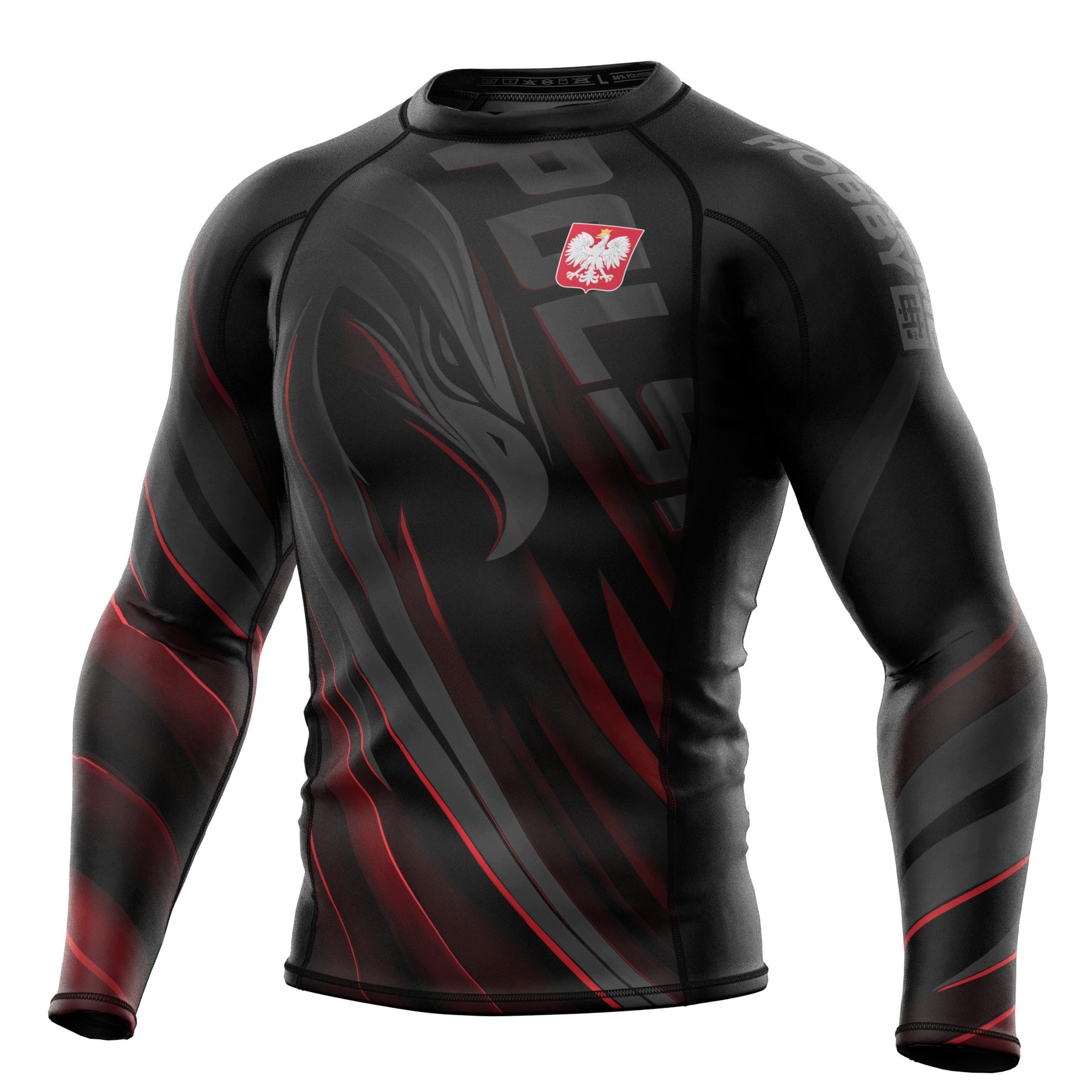 Rashguard pánský s dlouhým rukávem Tričko Extreme Hobby Polska Ultimate 3XL
