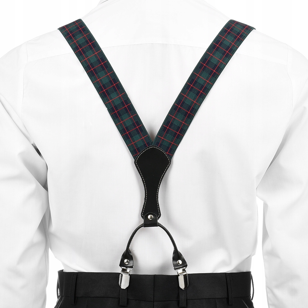 Szelki do spodni męskie eleganckie mocne pudełko Model SZ4