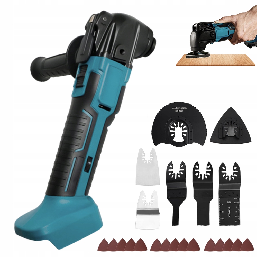 Wielofunkcyjny Oscylator 6 Prędkości Do Wiercenia I Polerowania 18V 300W