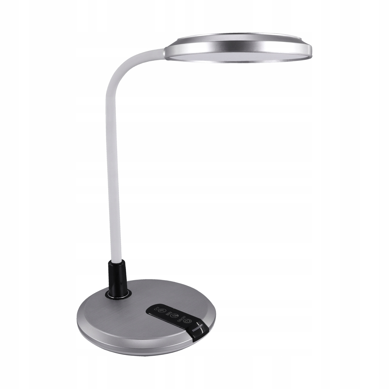 Stolní lampa Platon Led 6,5W 3000K/4000K/6500K stříbrná