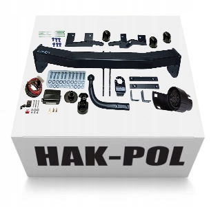

Hak Holowniczy+moduł+wiązka Vw Caddy 2004-2020 3+4