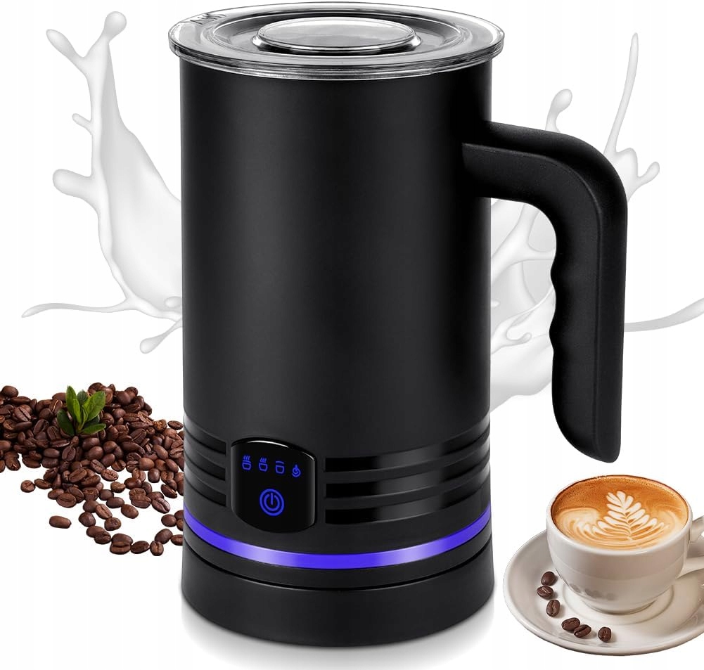 Hotut Napěňovač mléka 4v1 – Elektrický, tichý, s funkcí ohřevu