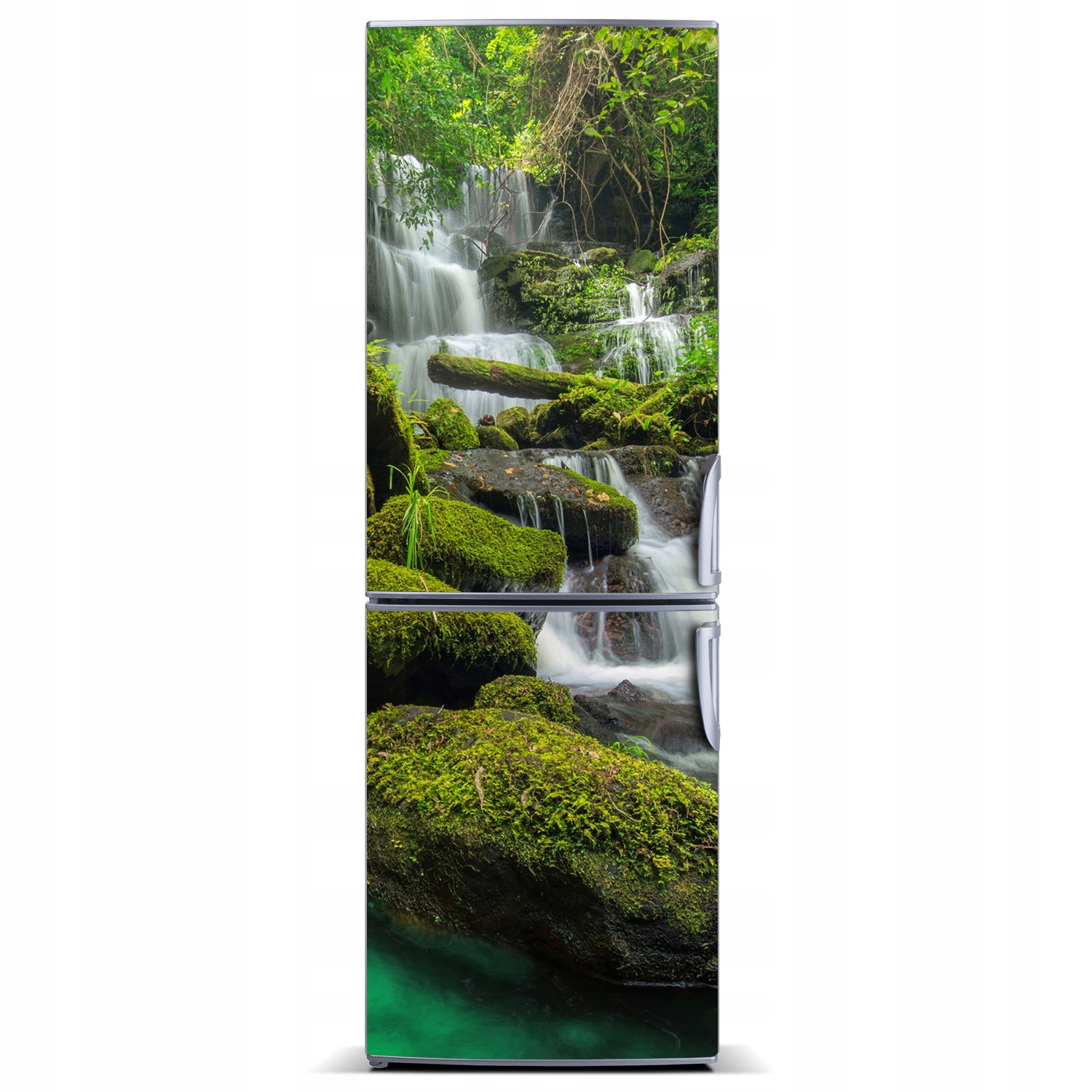 

Magnes na lodówkę Wodospad w dżungli 60x180