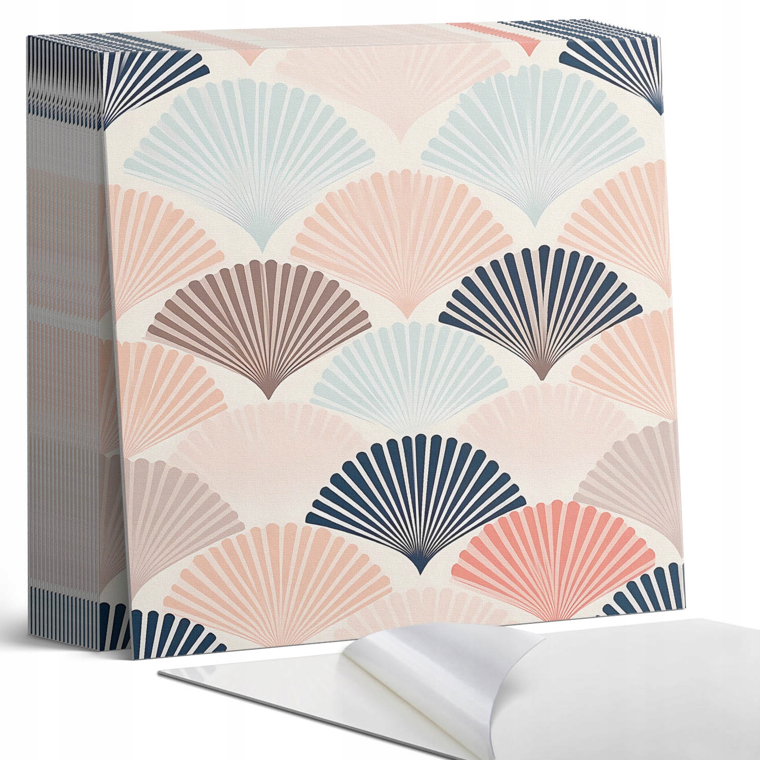 Sada Pvc vinylových dlaždic s vějířovitým akcentem 20 x 20 x 20 cm