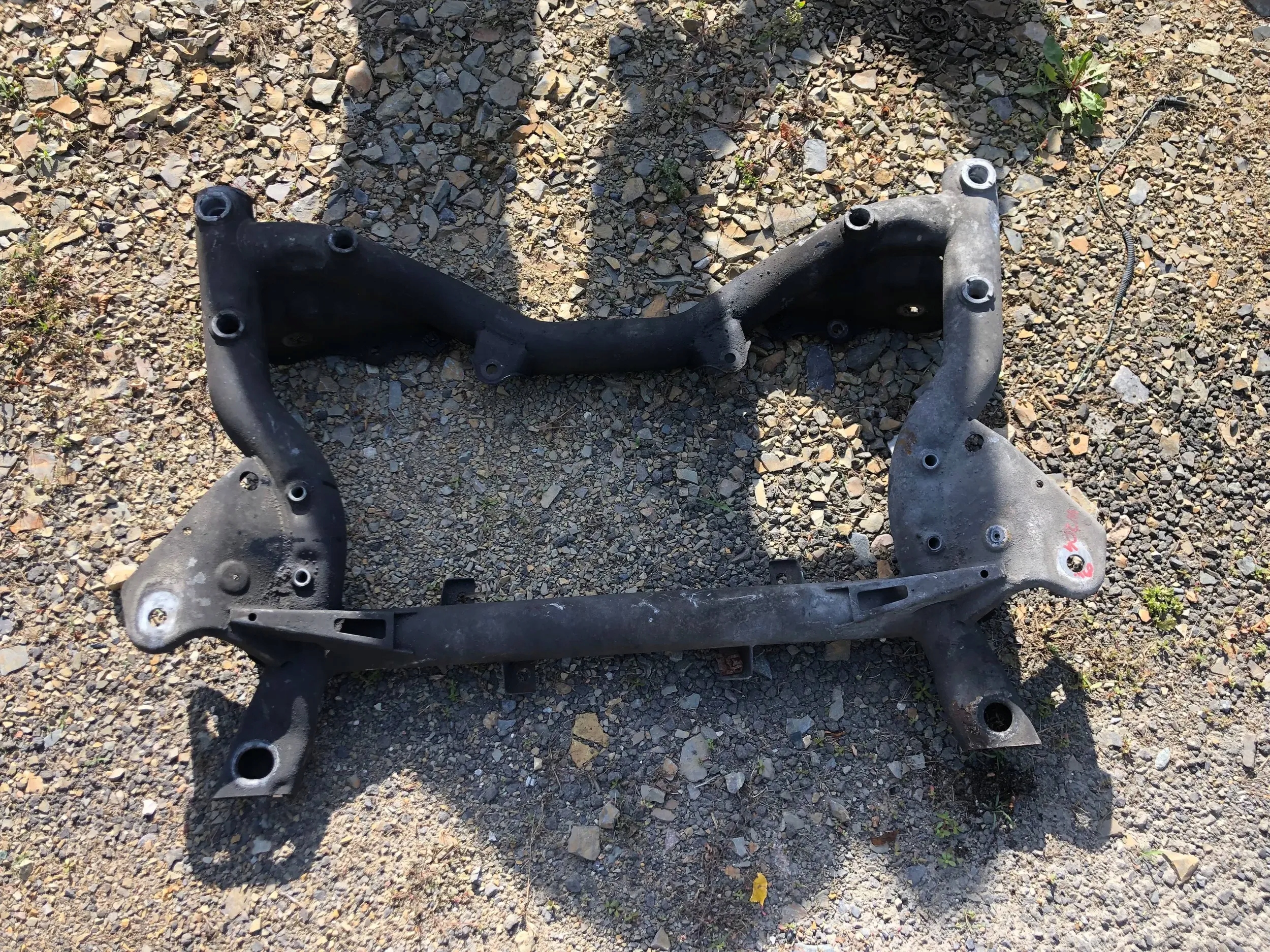 subframe axle beam front MERCEDES W204